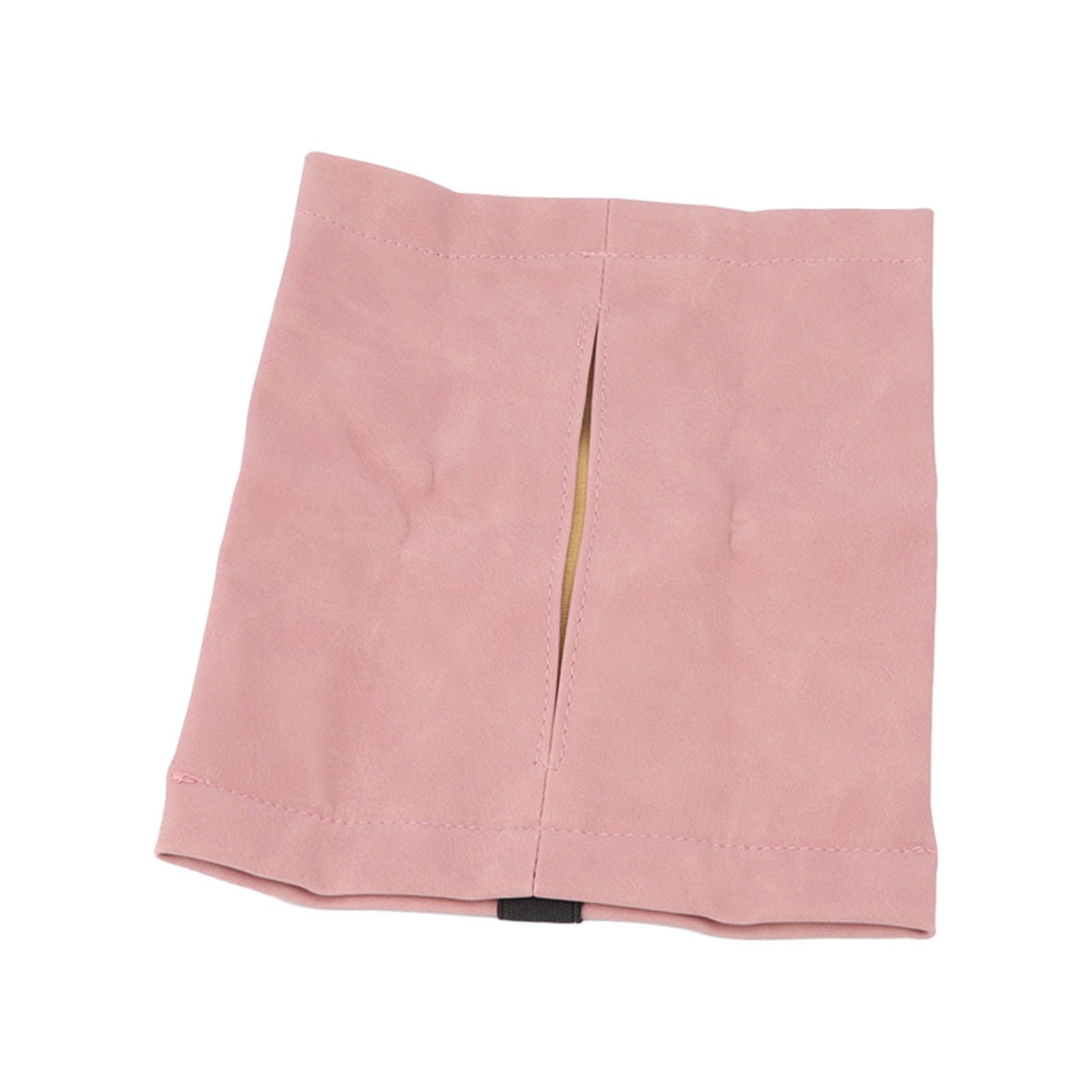 Car Tissue Holder Soft Wearable Odorless Plush Wipes Case Car Napkin Dispenser view 6