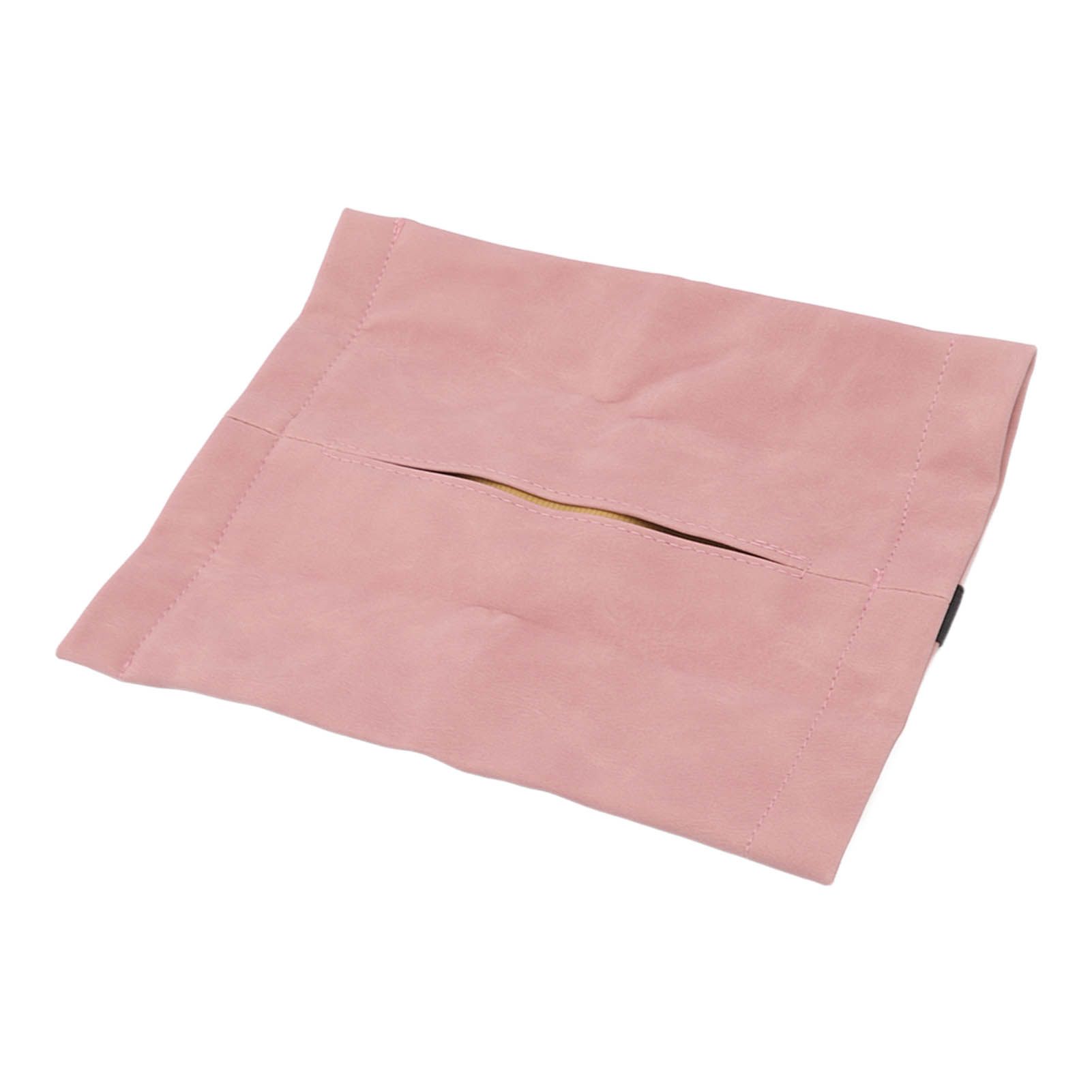 Car Tissue Holder Soft Wearable Odorless Plush Wipes Case Car Napkin Dispenser view 7