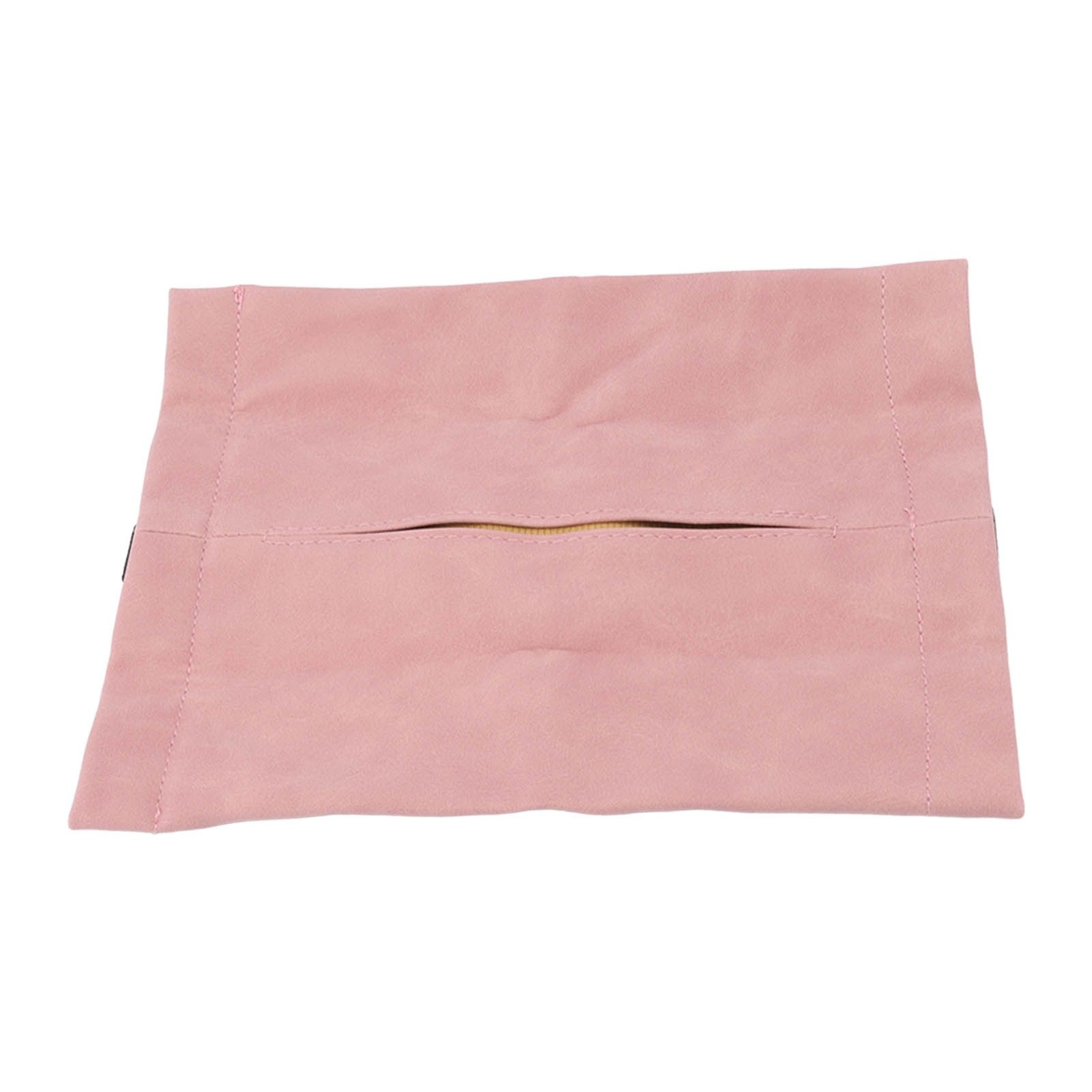 Car Tissue Holder Soft Wearable Odorless Plush Wipes Case Car Napkin Dispenser view 9