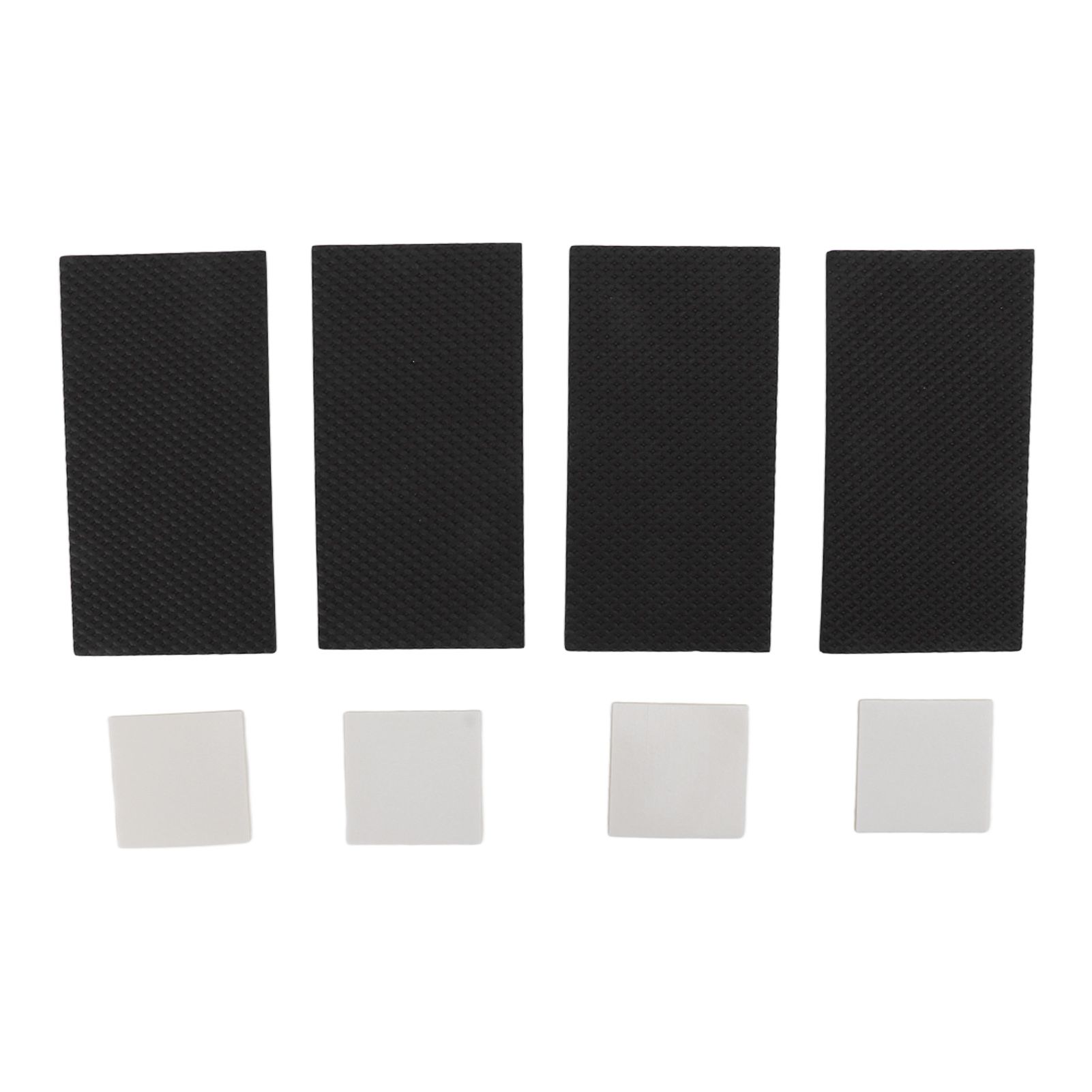 4 PCS 4in L Shaped Anti Vibration Pads Rectangular Non Slip Foot Pad Bed view 14