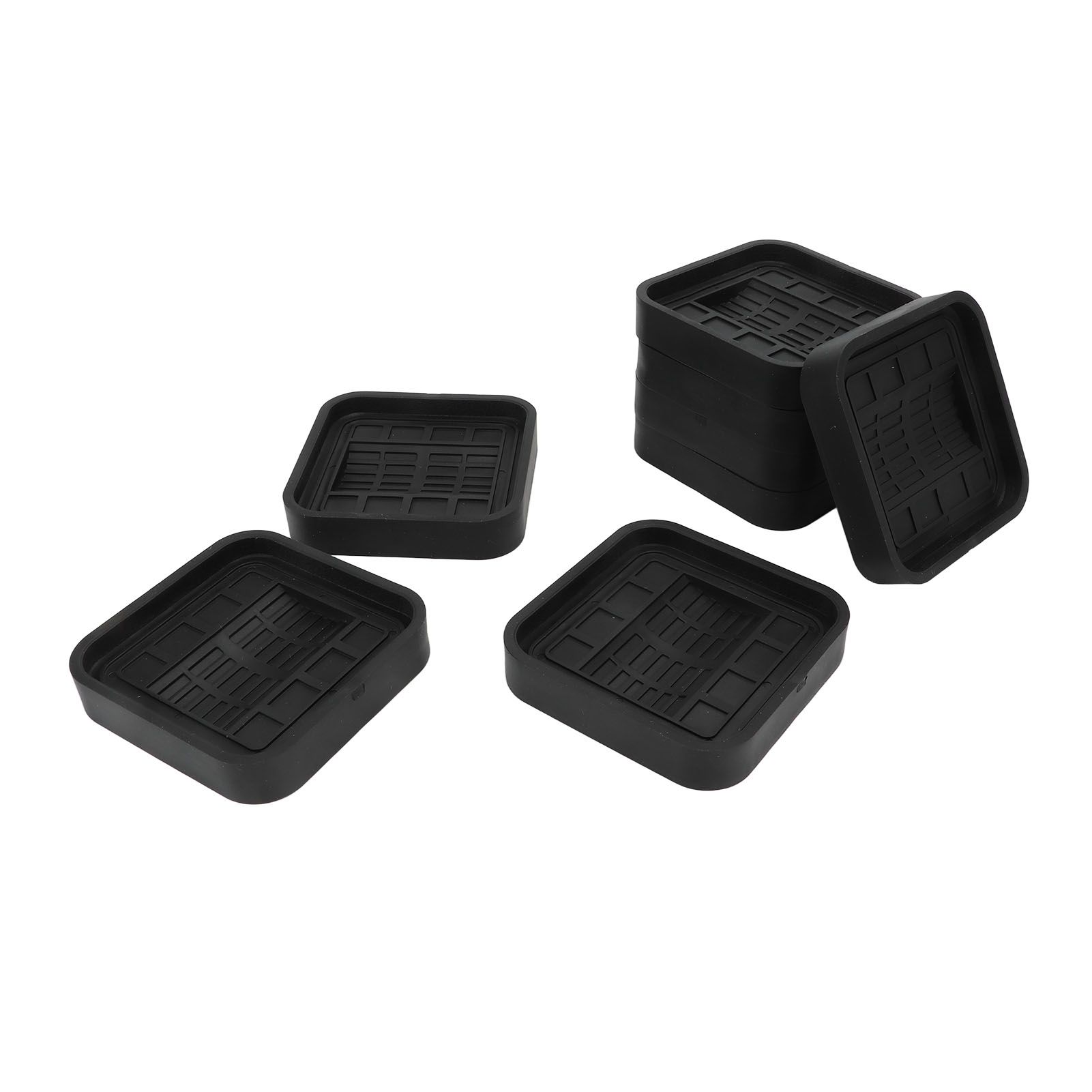 8pcs Wheel Stoppers Rubber Universal Scratch Proof Bed Sofa Caster Cups for view 5