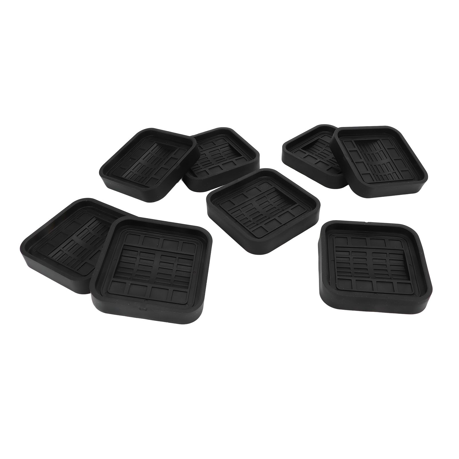 8pcs Wheel Stoppers Rubber Universal Scratch Proof Bed Sofa Caster Cups for view 6