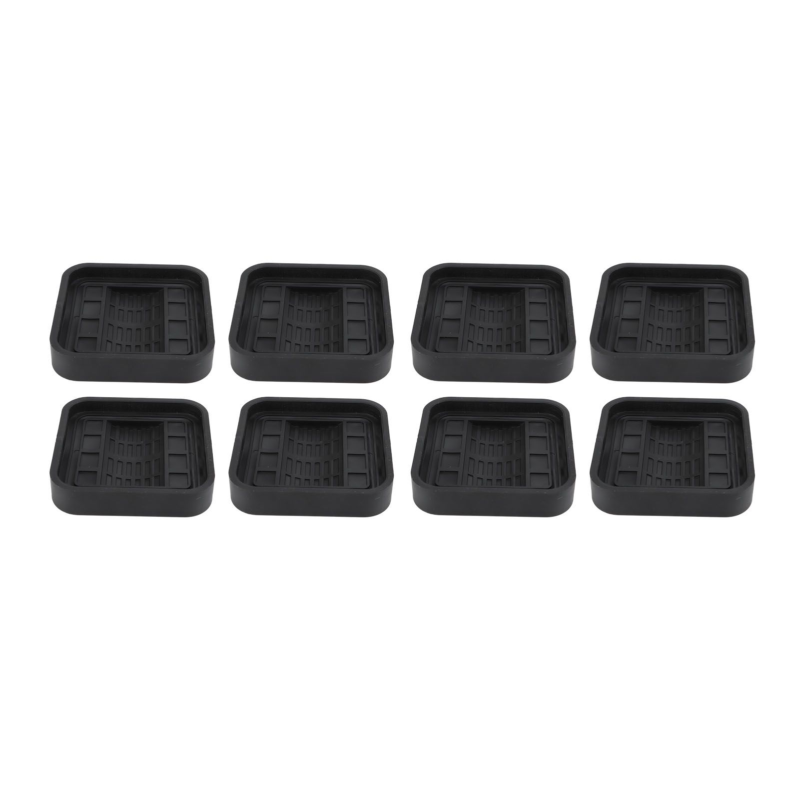 8pcs Wheel Stoppers Rubber Universal Scratch Proof Bed Sofa Caster Cups for view 8