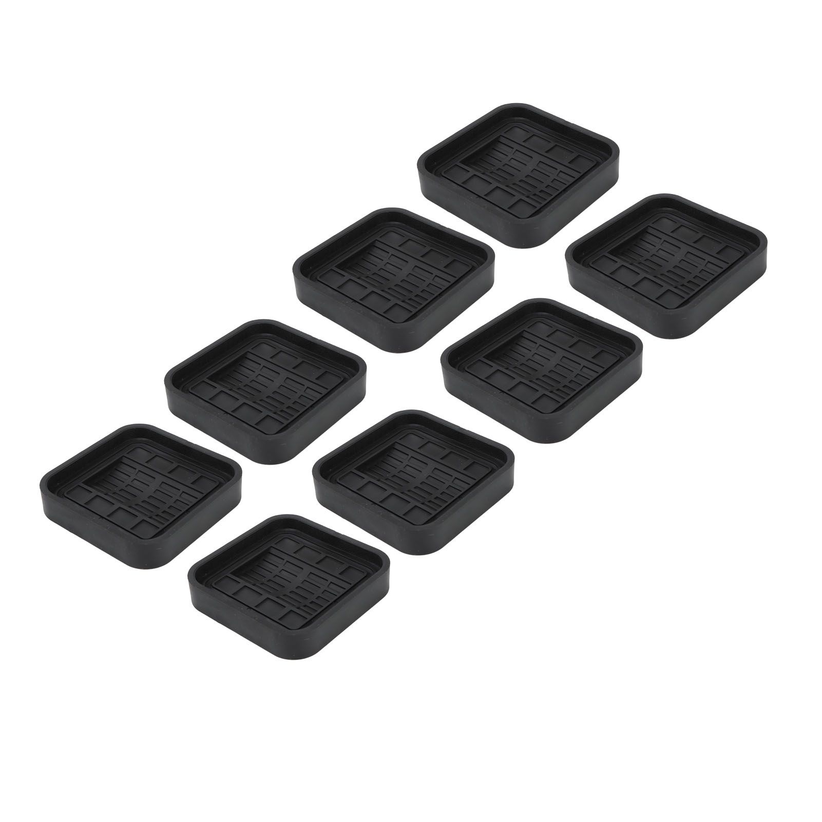 8pcs Wheel Stoppers Rubber Universal Scratch Proof Bed Sofa Caster Cups for view 10