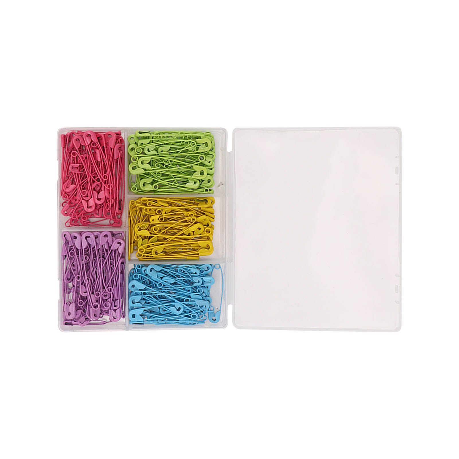 Safety Pins Steel Wire Safe Sturdy Colorful Combination Tag Pin for DIY view 9