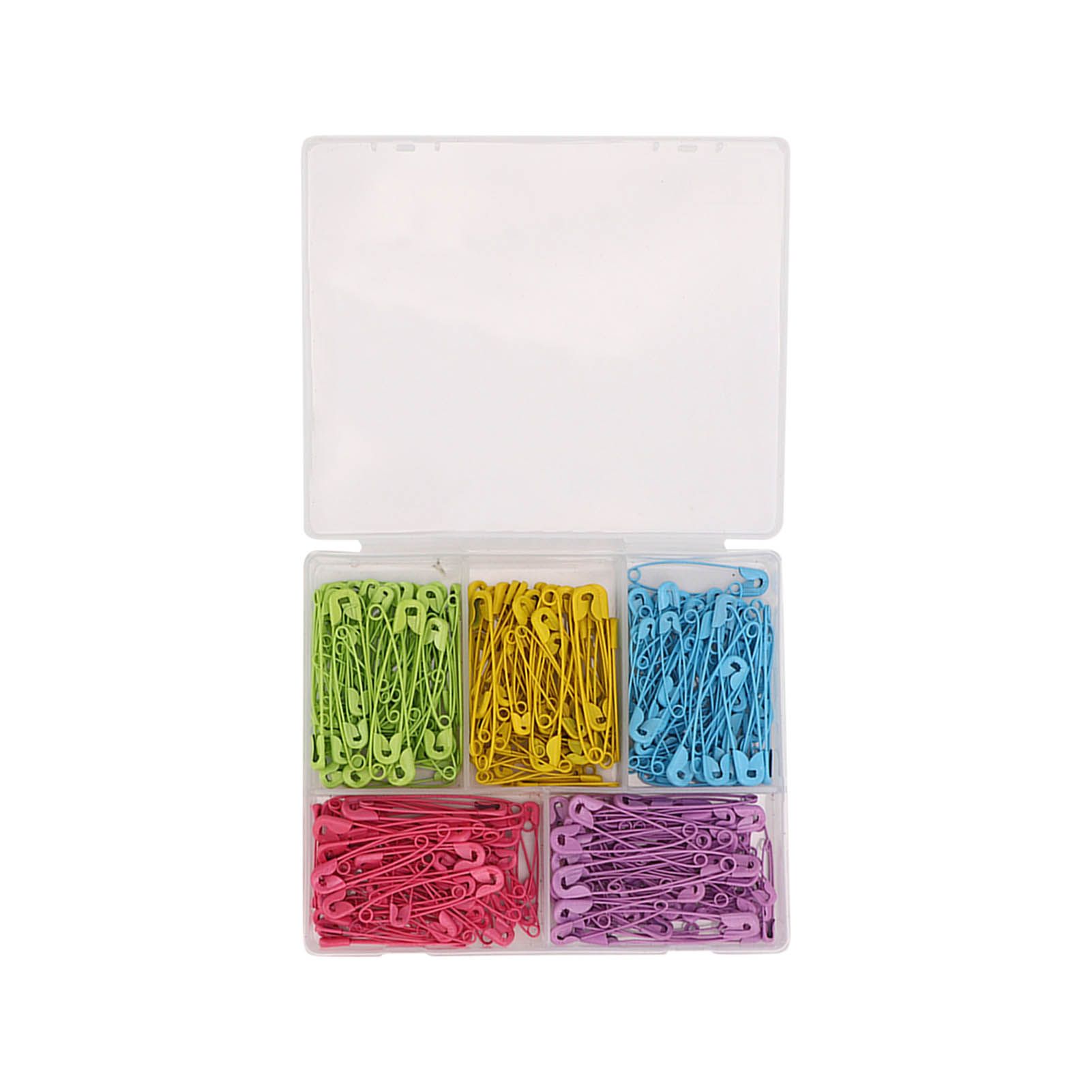 Safety Pins Steel Wire Safe Sturdy Colorful Combination Tag Pin for DIY view 10