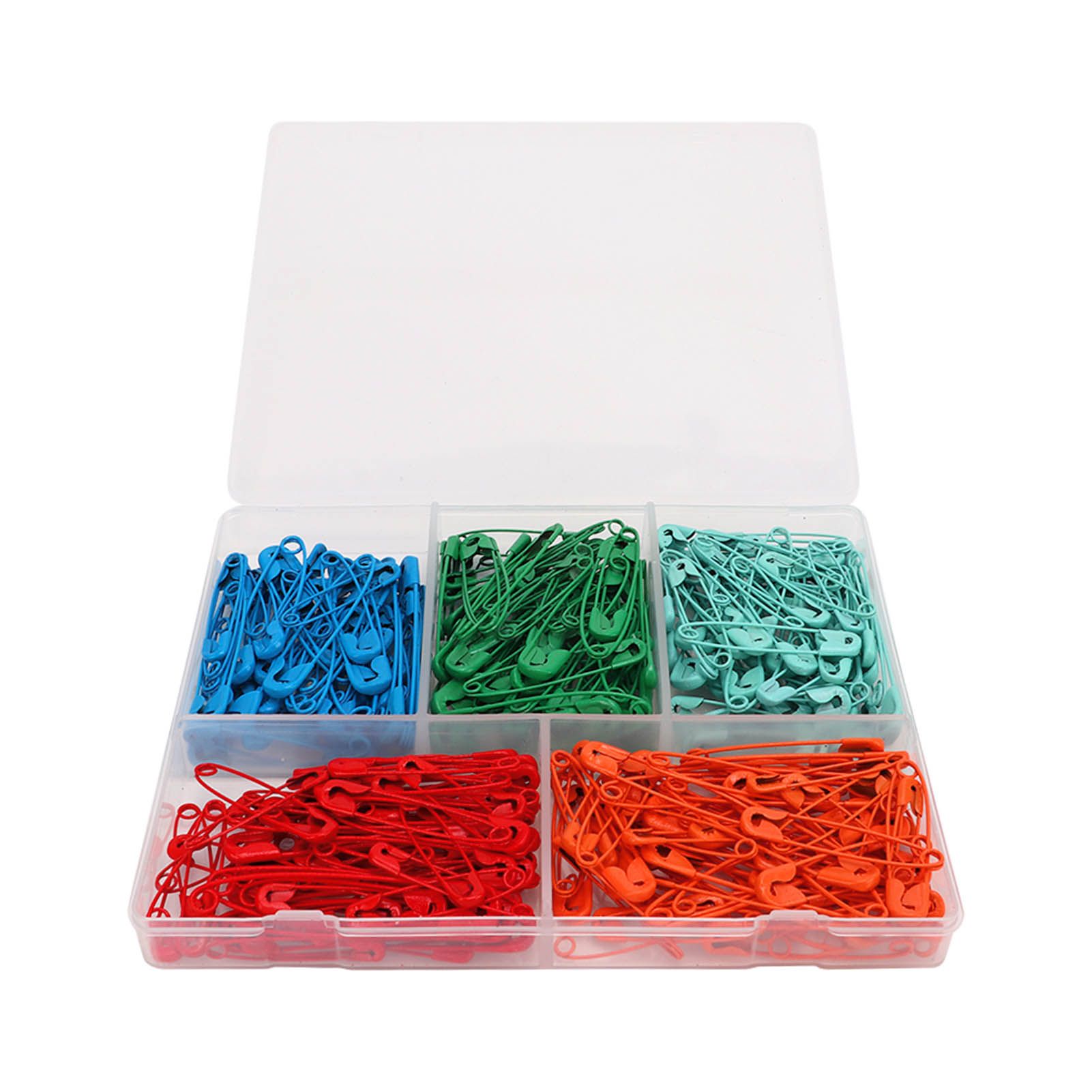 Safety Pins Steel Wire Safe Sturdy Colorful Combination Tag Pin for DIY view 4