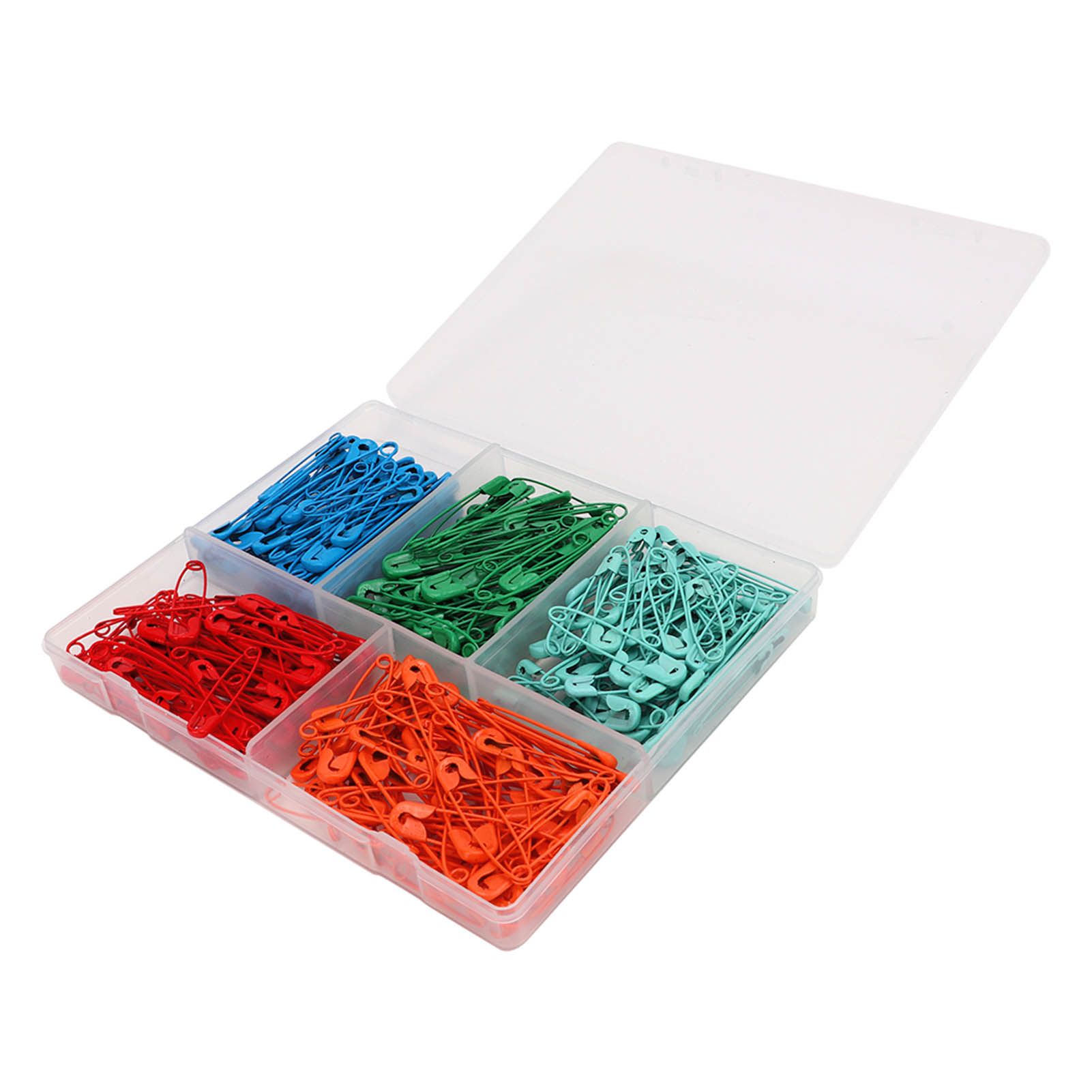 Safety Pins Steel Wire Safe Sturdy Colorful Combination Tag Pin for DIY view 5