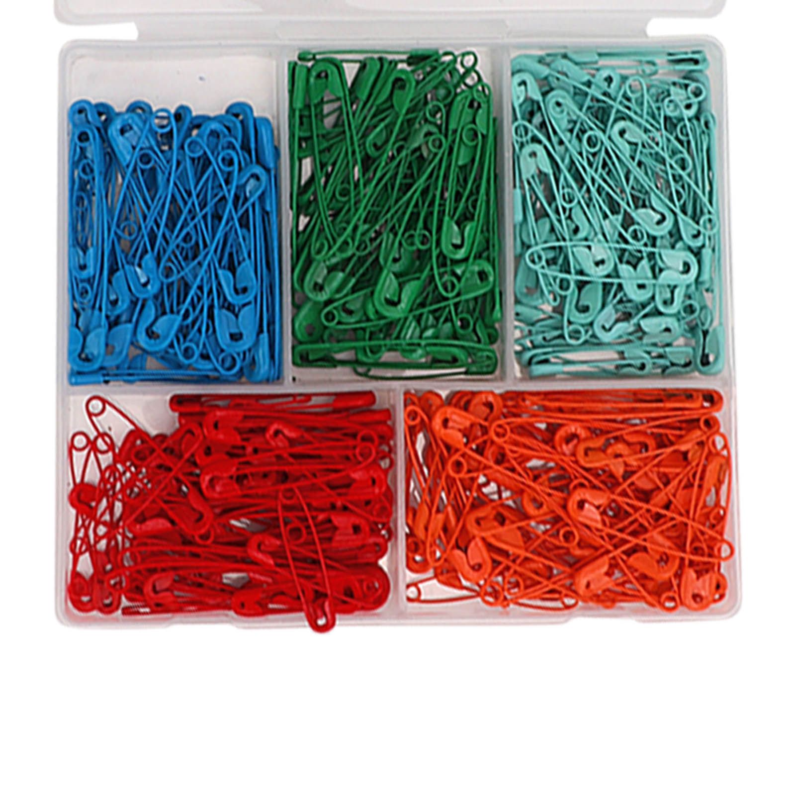 Safety Pins Steel Wire Safe Sturdy Colorful Combination Tag Pin for DIY view 14