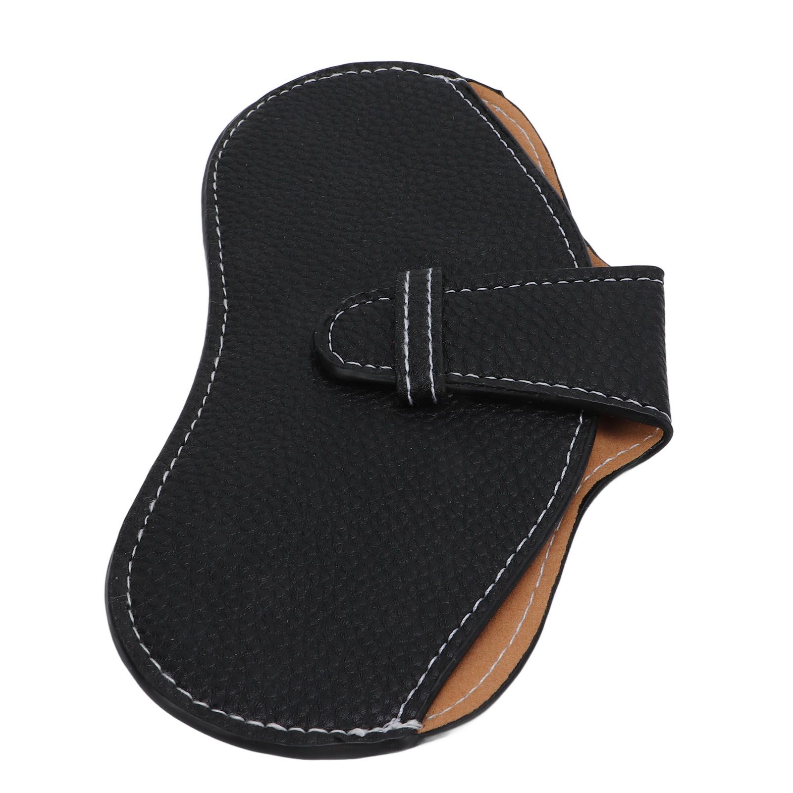 Leather Sunglasses Case Portable PU Leather Eyeglass Case Leather Wear view 4