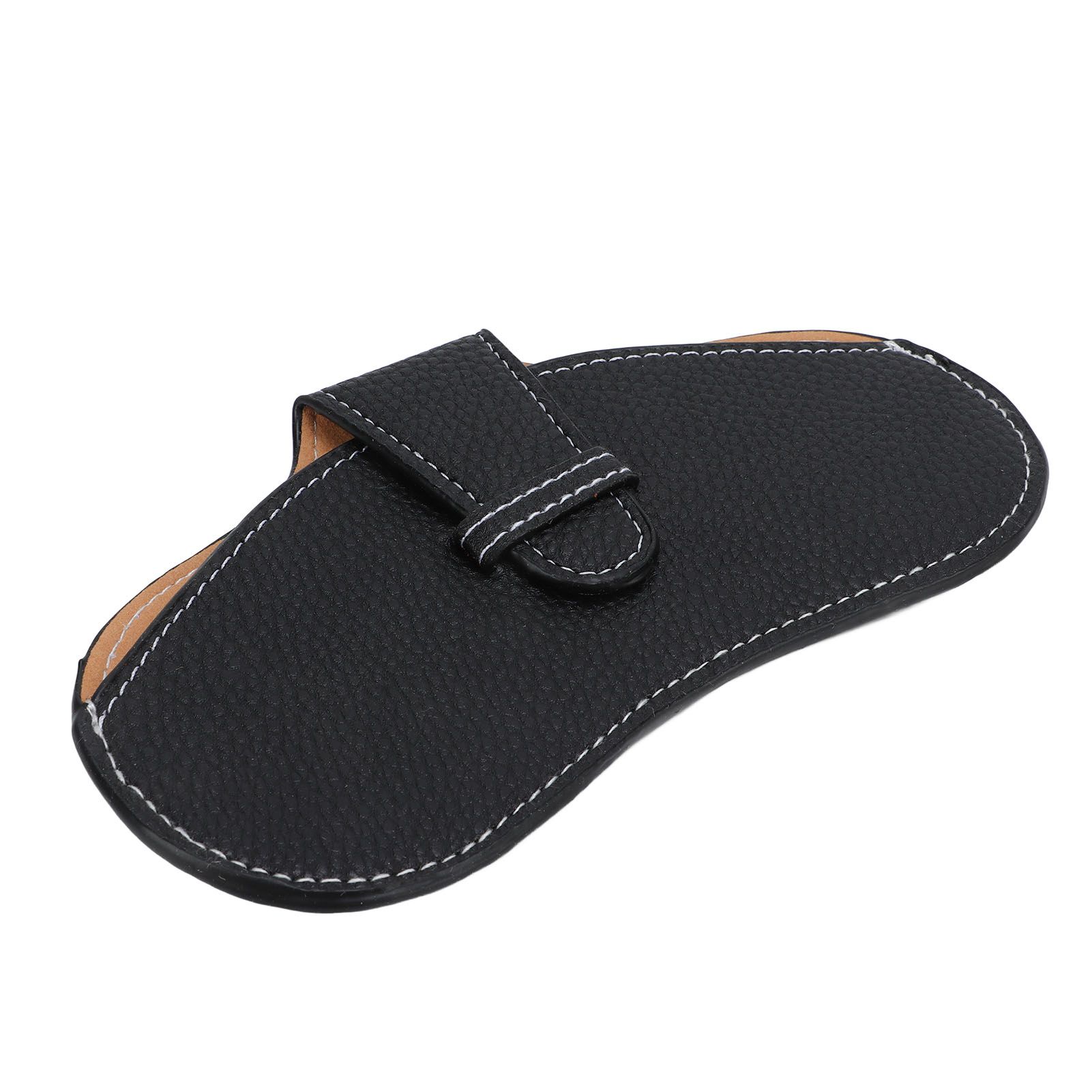 Leather Sunglasses Case Portable PU Leather Eyeglass Case Leather Wear view 6