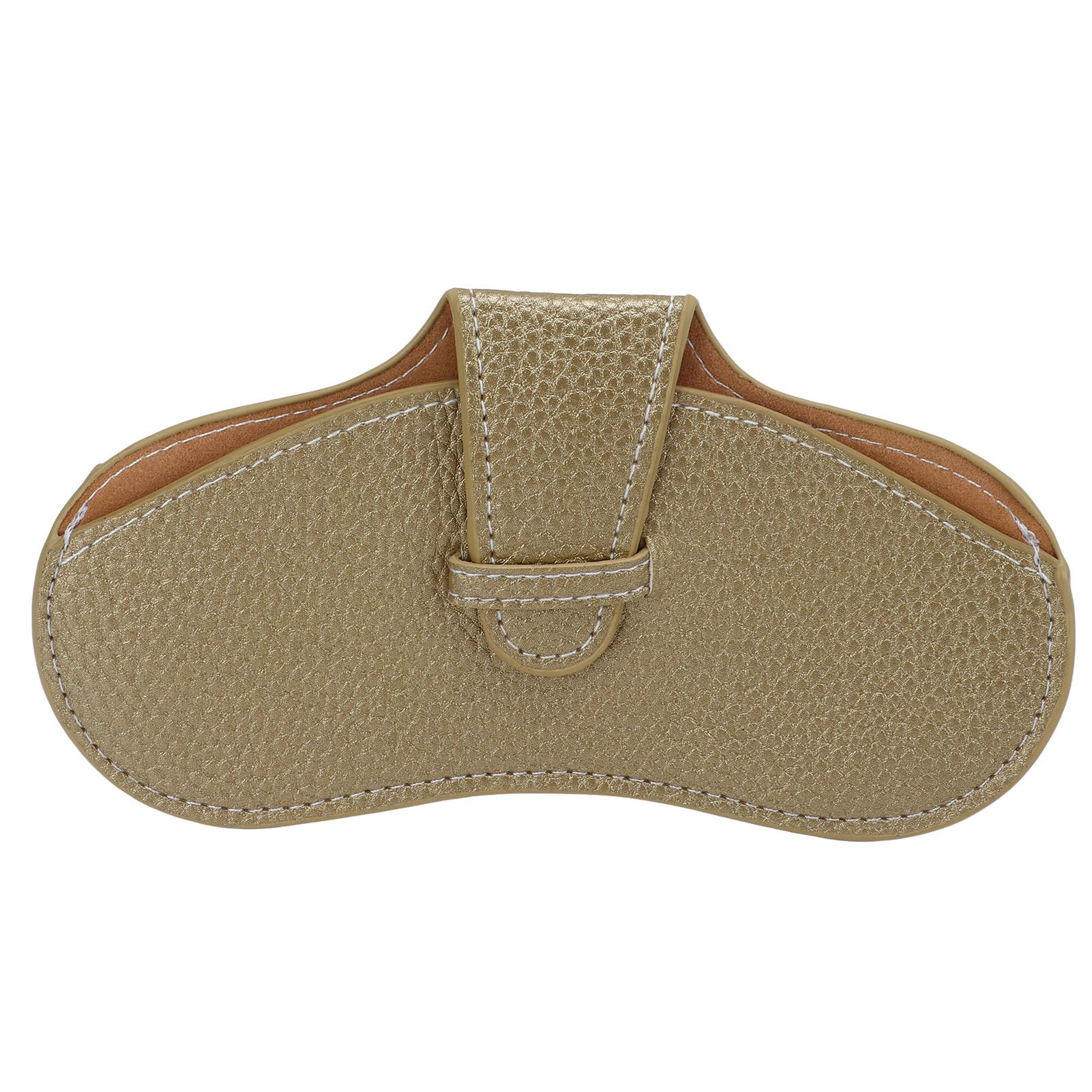 Leather Sunglasses Case Portable PU Leather Eyeglass Case Leather Wear — image 1