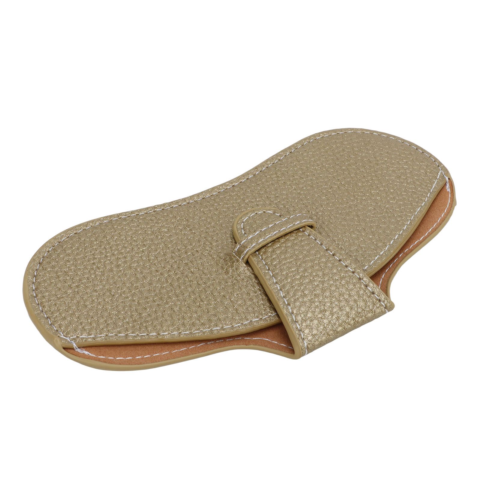 Leather Sunglasses Case Portable PU Leather Eyeglass Case Leather Wear view 2
