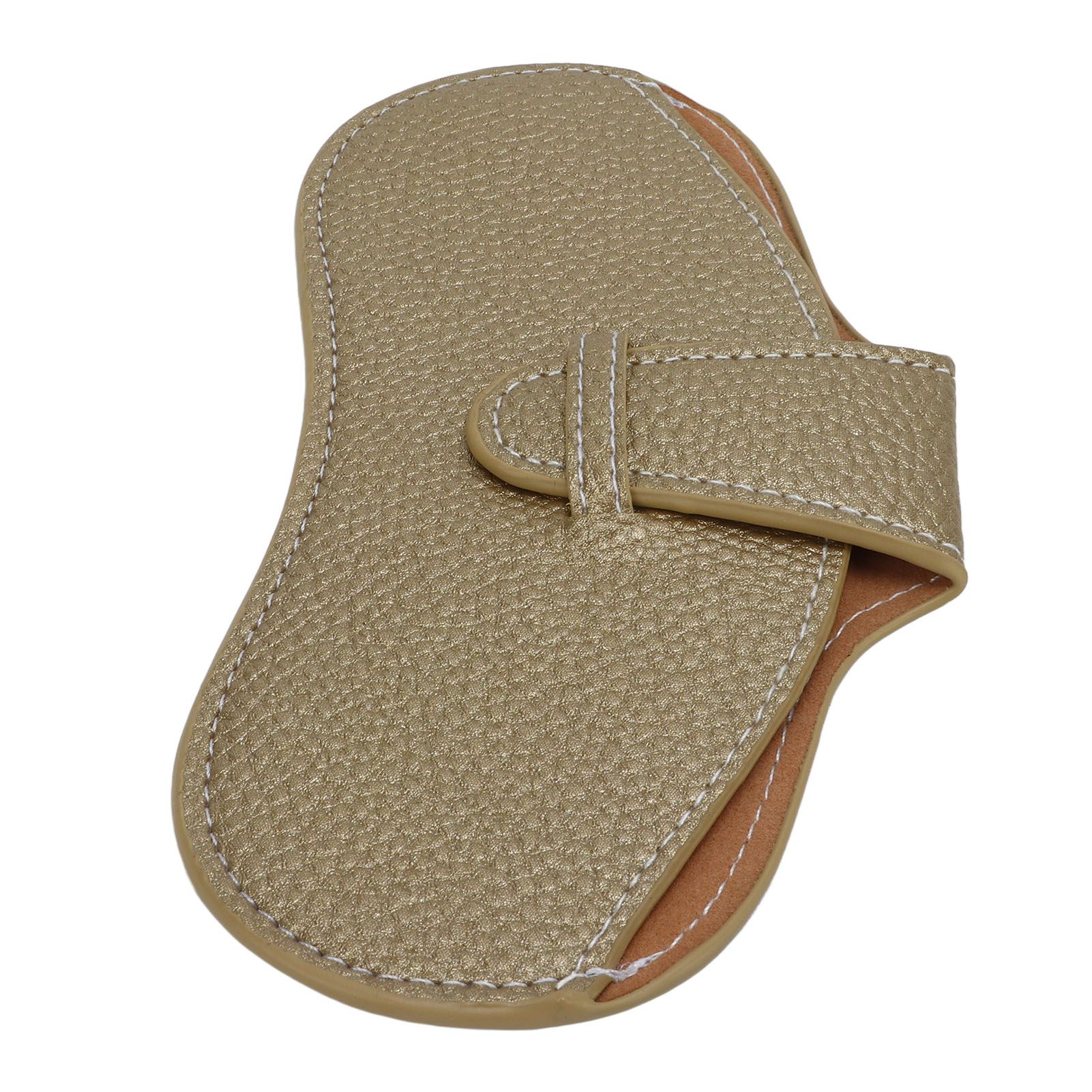 Leather Sunglasses Case Portable PU Leather Eyeglass Case Leather Wear view 3