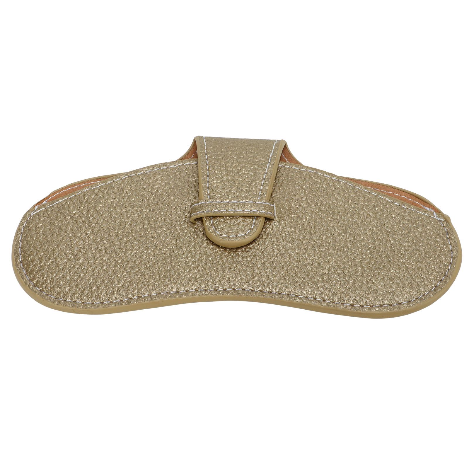 Leather Sunglasses Case Portable PU Leather Eyeglass Case Leather Wear view 6