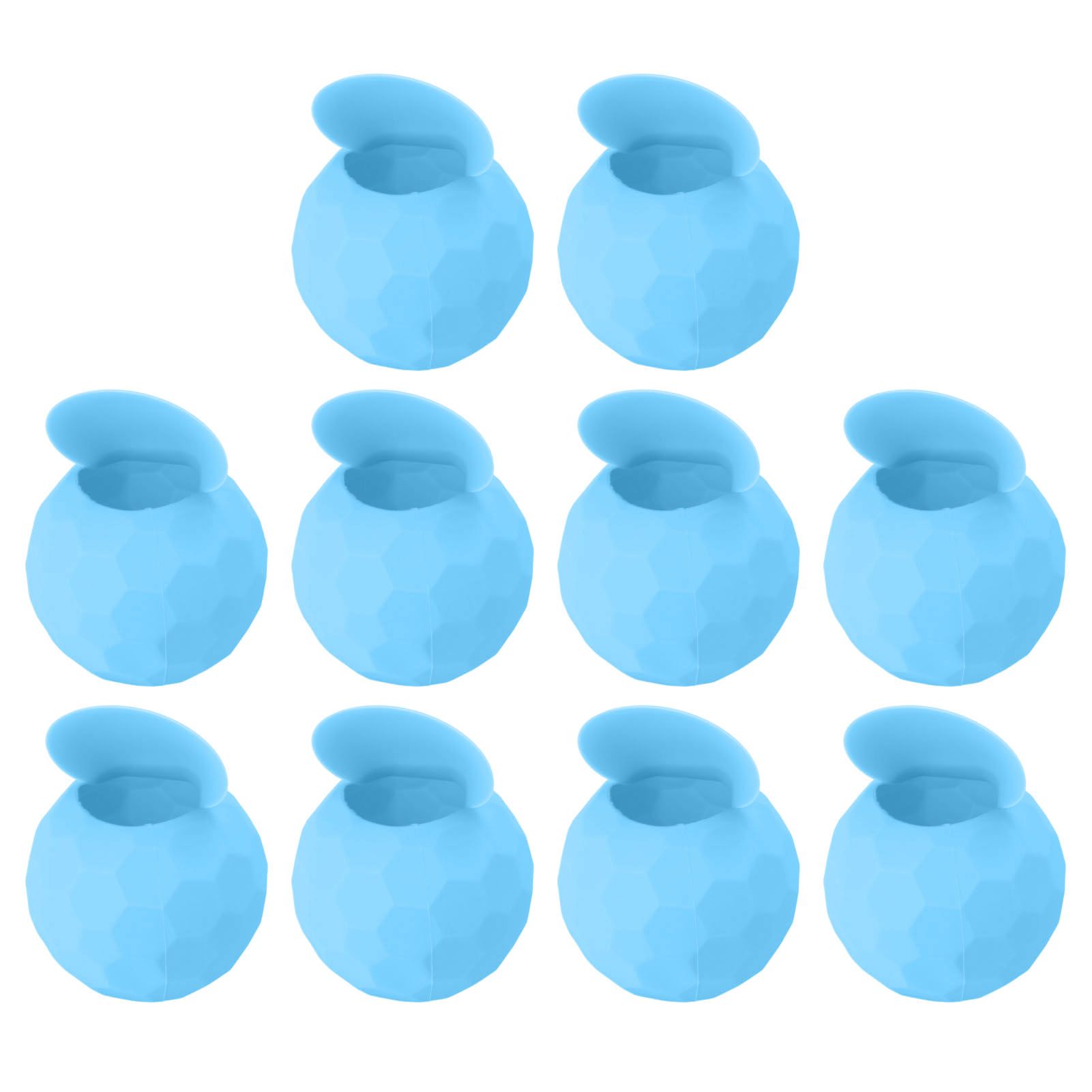 10 Pcs Reusable Water Balloons Silicone Water Balloons Self Sealing Quick Fill