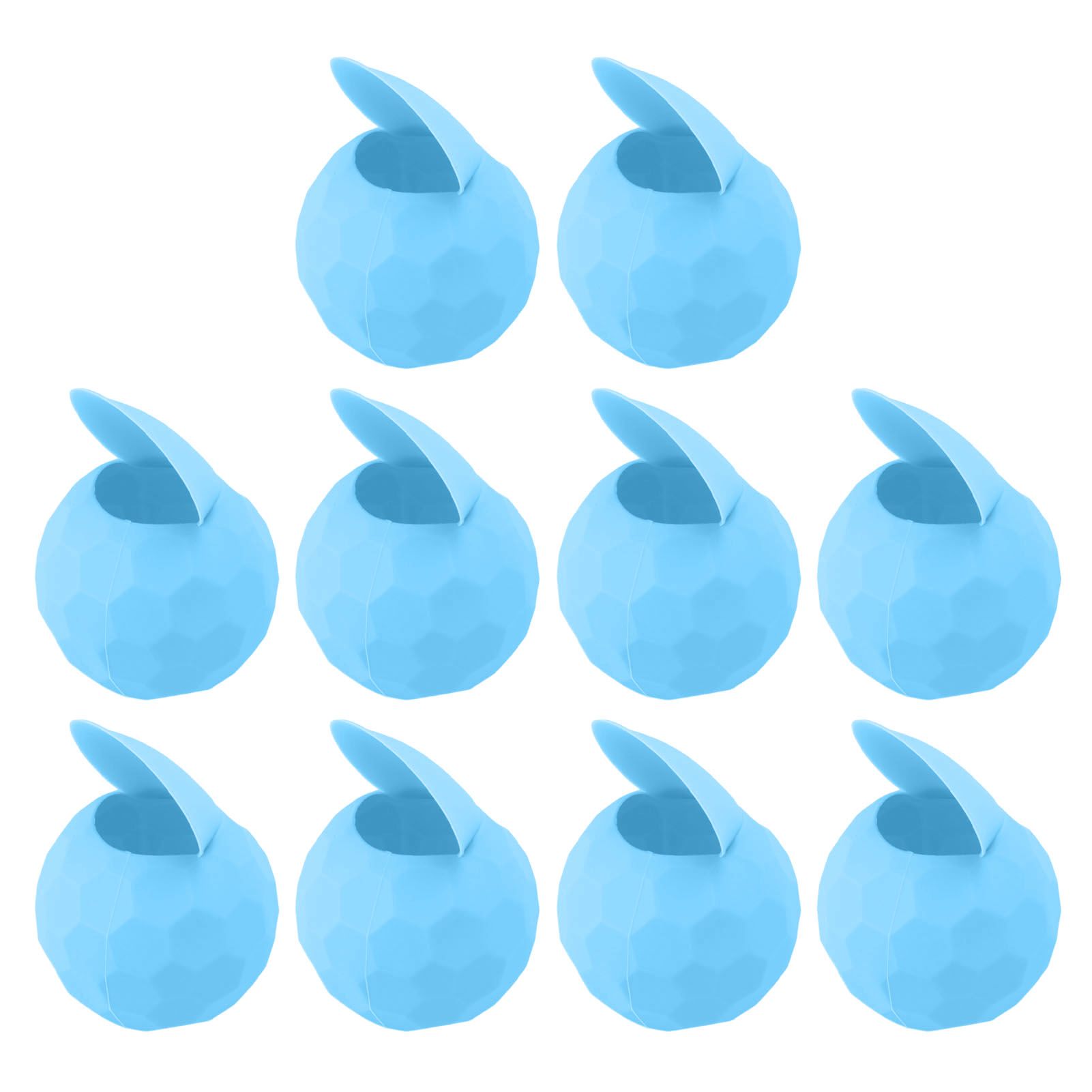 10 Pcs Reusable Water Balloons Silicone Water Balloons Self Sealing Quick Fill view 8