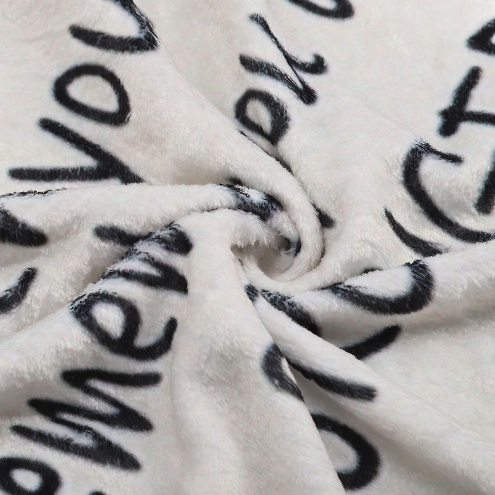 to My Son Blanket Double Sided Soft Skin Friendly Keep Warm Letter Blanket view 13