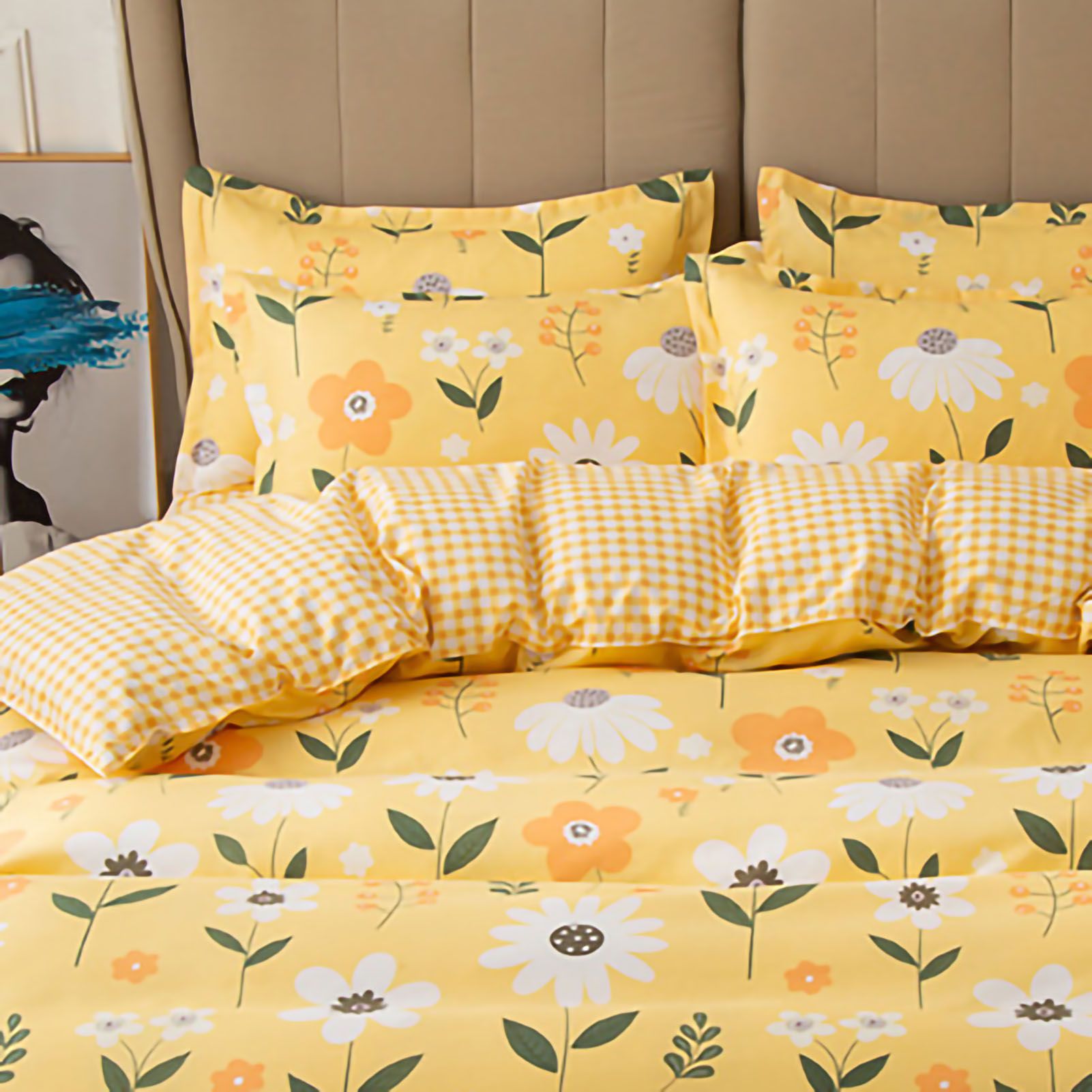 Skin Friendly Quilt Cover Thickened Polyester Soft Brushed Duvet Cover Quilt view 2