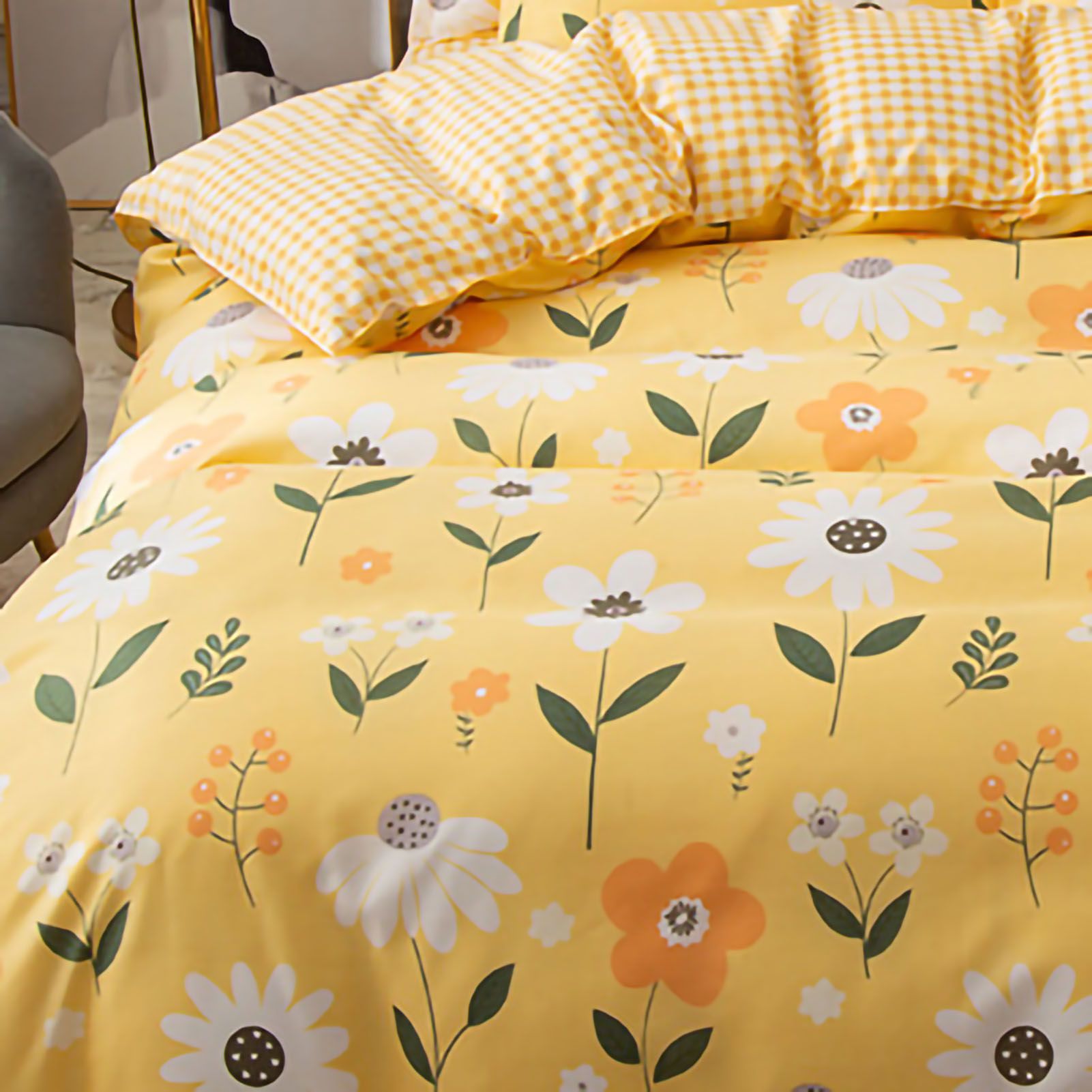 Skin Friendly Quilt Cover Thickened Polyester Soft Brushed Duvet Cover Quilt view 3