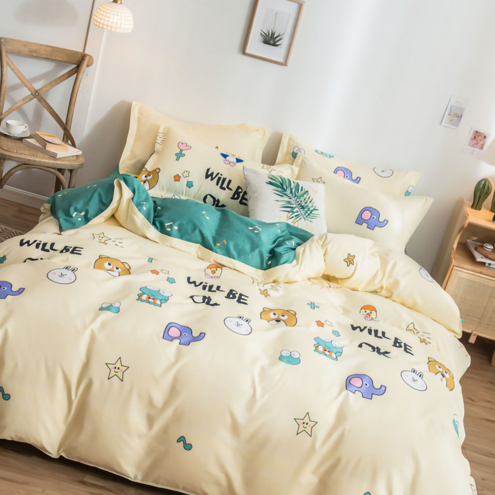 Skin Friendly Quilt Cover Thickened Polyester Soft Brushed Duvet Cover Quilt view 3