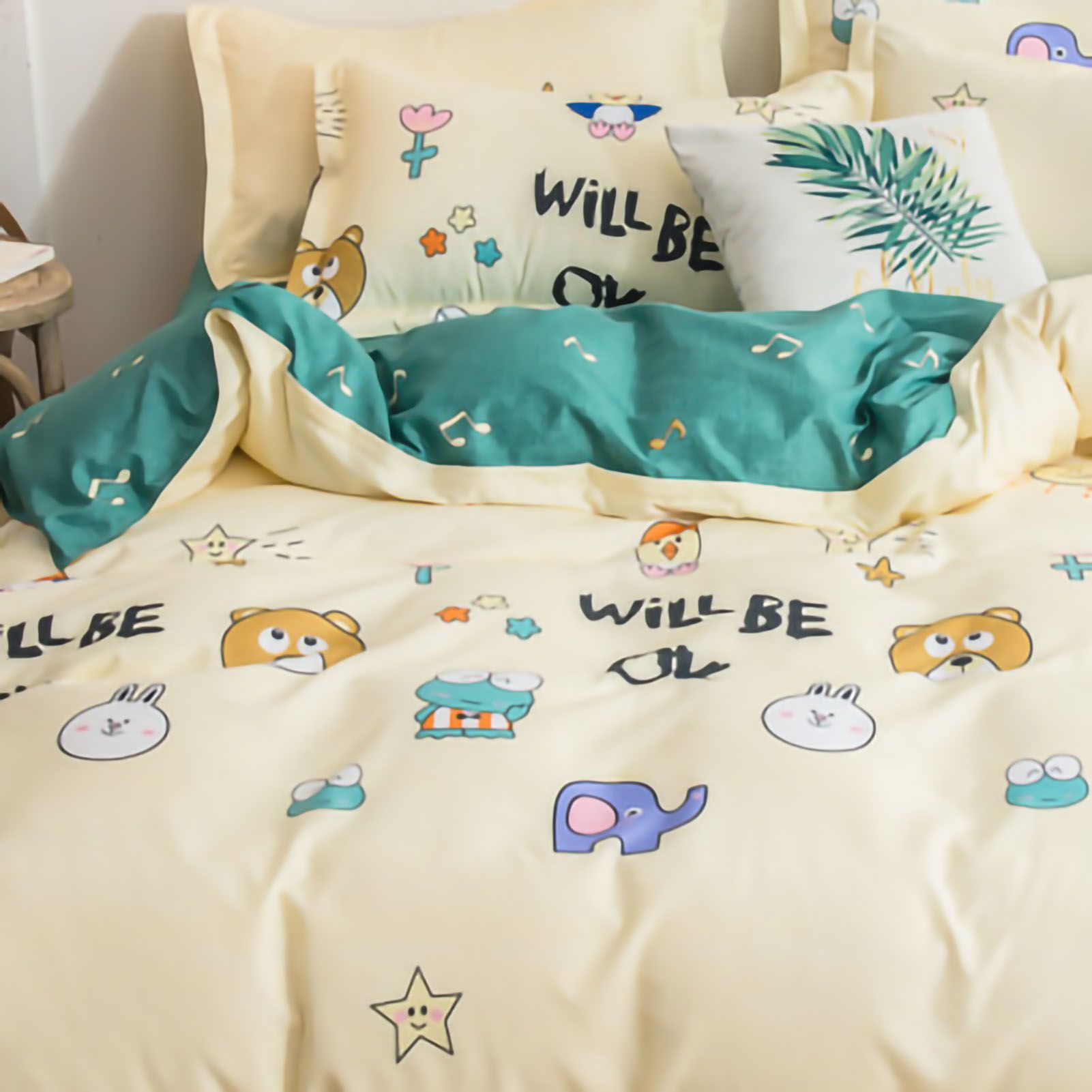Skin Friendly Quilt Cover Thickened Polyester Soft Brushed Duvet Cover Quilt view 5