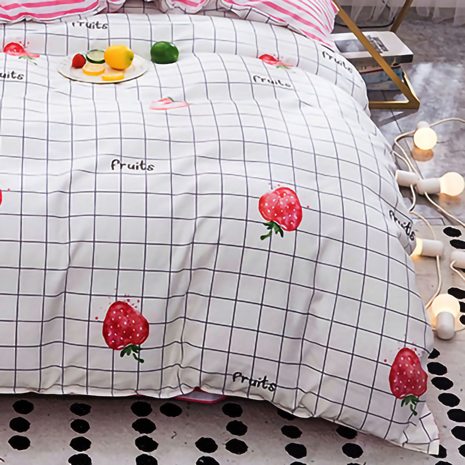 Skin Friendly Quilt Cover Thickened Polyester Soft Brushed Duvet Cover Quilt view 2