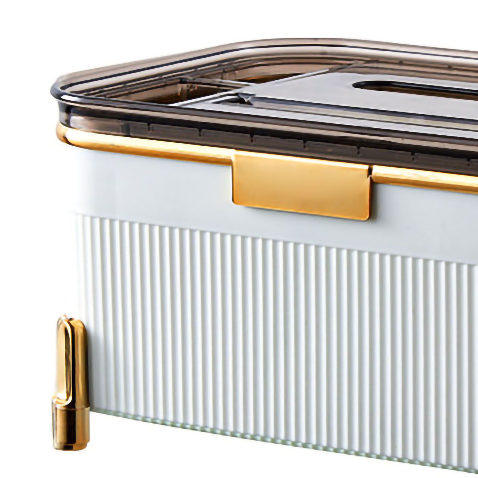 Multifunctional Tissue Box Household Desktop Storage Box Tissue Holder Box for view 5