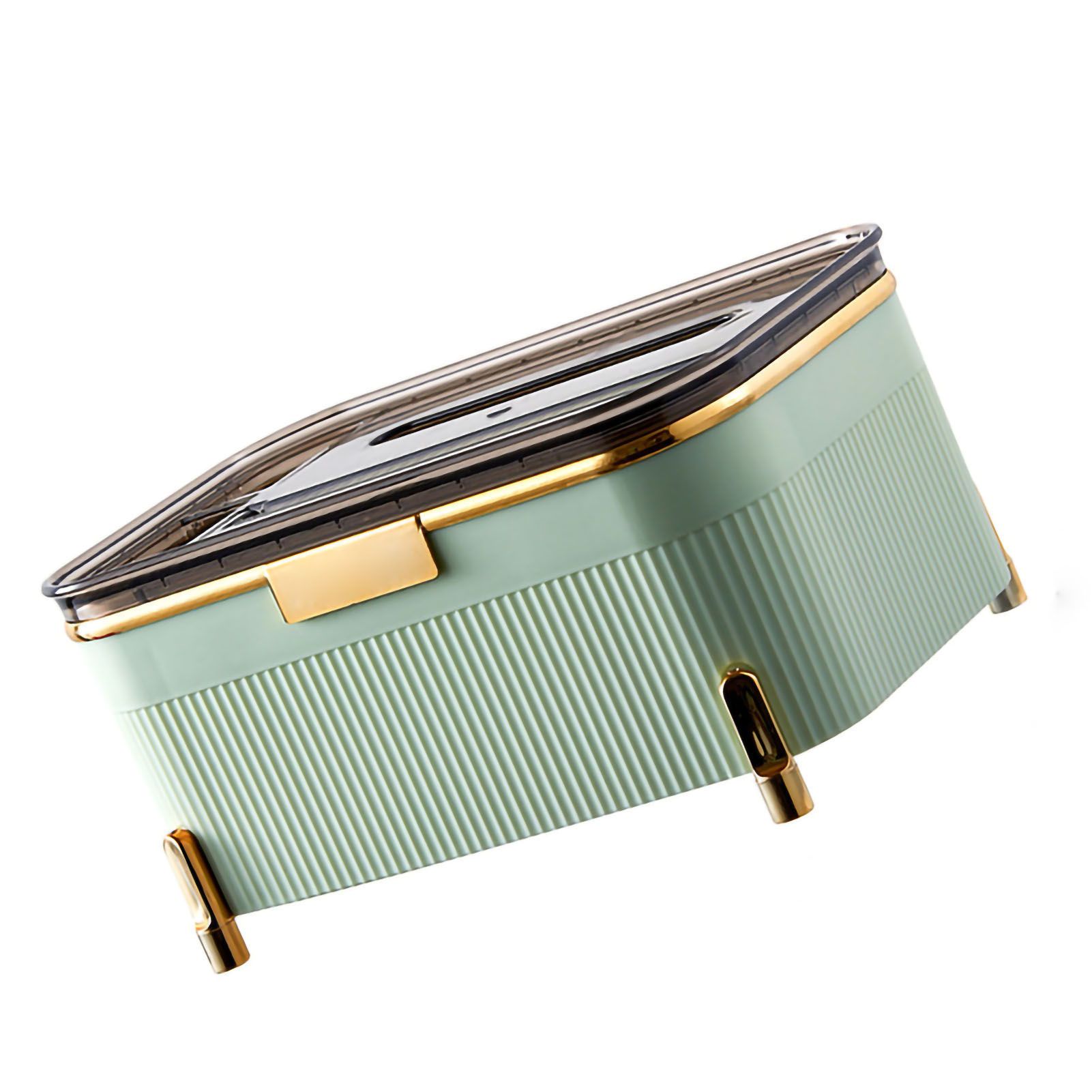 Multifunctional Tissue Box Household Desktop Storage Box Tissue Holder Box for view 2