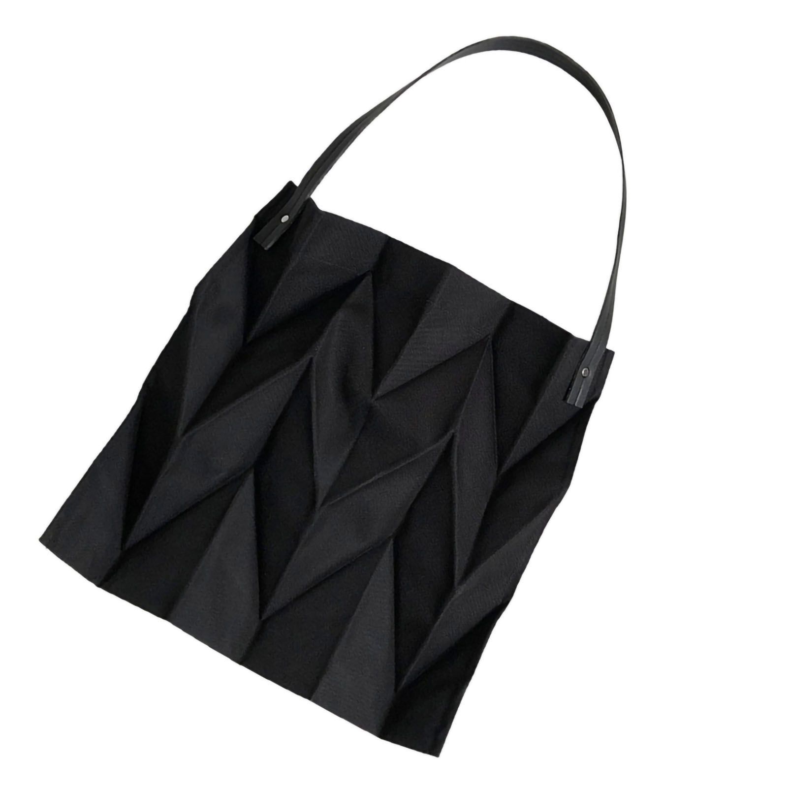 Reusable Tote Bag Large Capacity Fashion Polyline Design Shopping Cloth Bag view 4