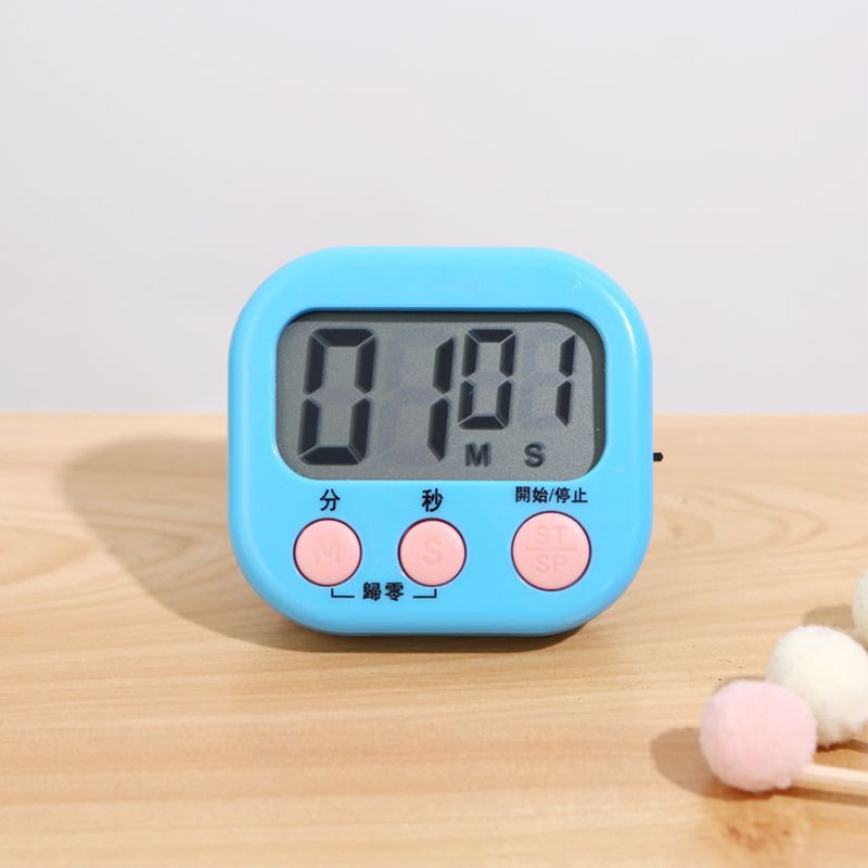 Digital Clock Timer Classroom Kitchen Magnetic Stopwatch for Kids Cooking view 5