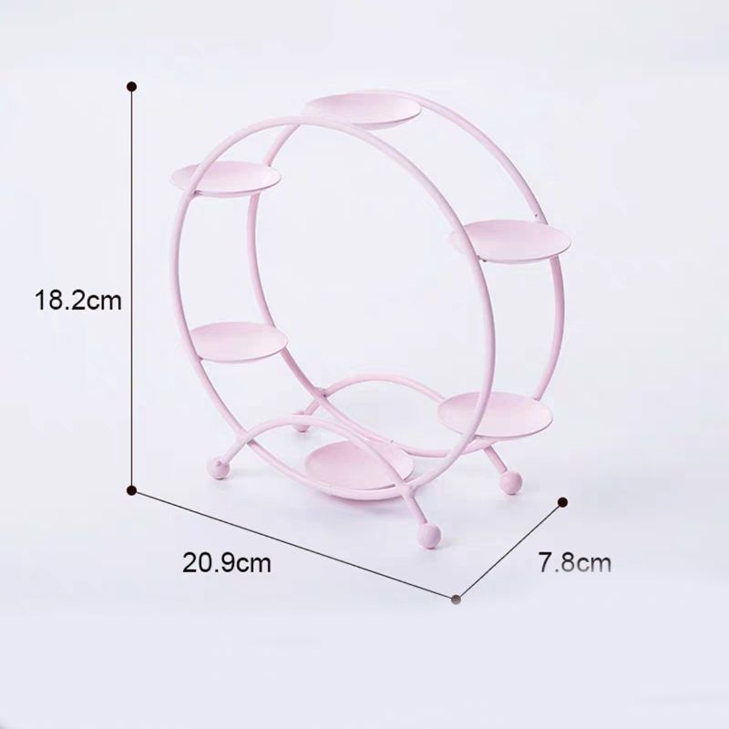 Ferris Wheel Display Rack Decorative Safe Rounded Edge Toys Storage Display view 2