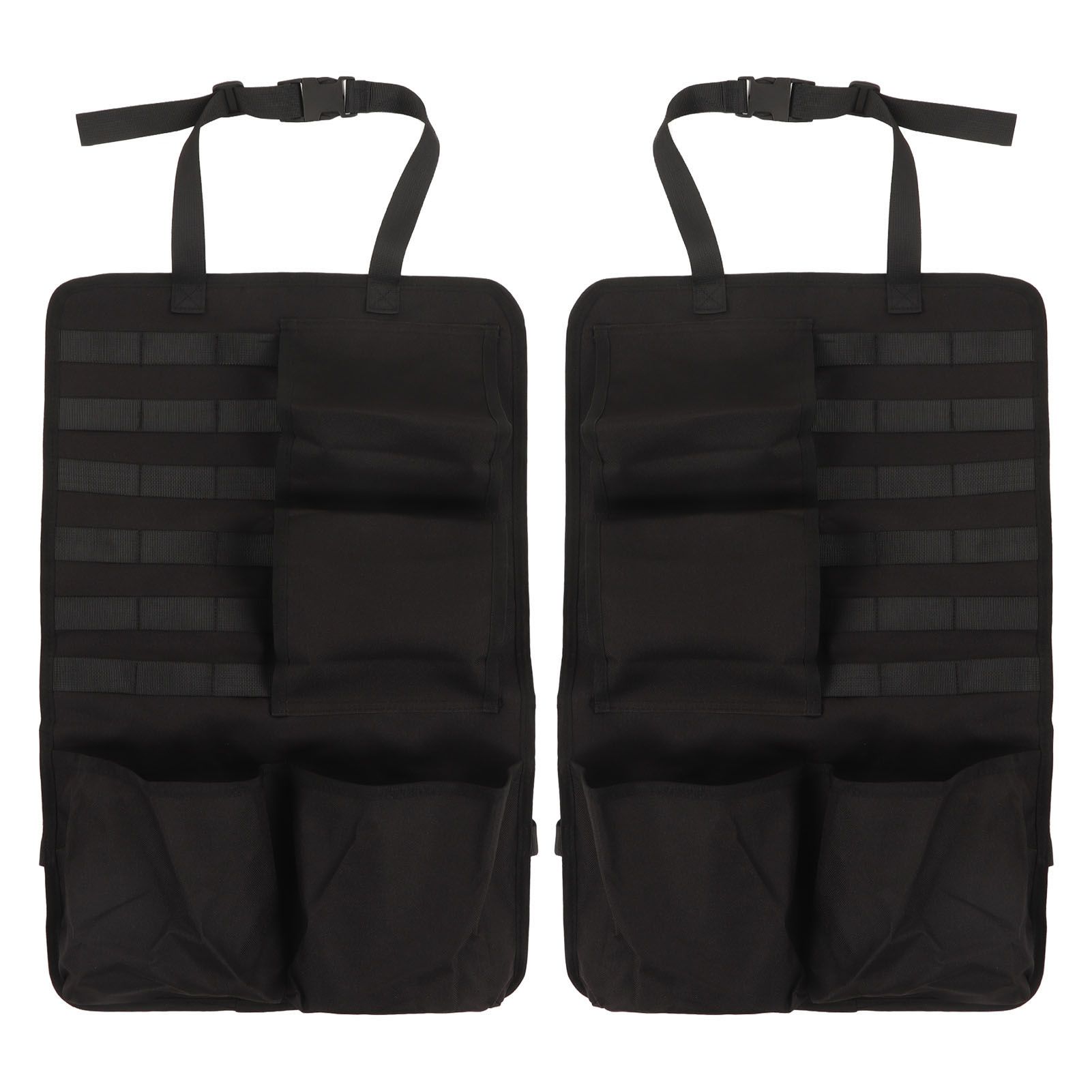 2PCS Auto Seat Organizer Oxford Cloth Waterproof Easy Cleaning Odor Free view 3