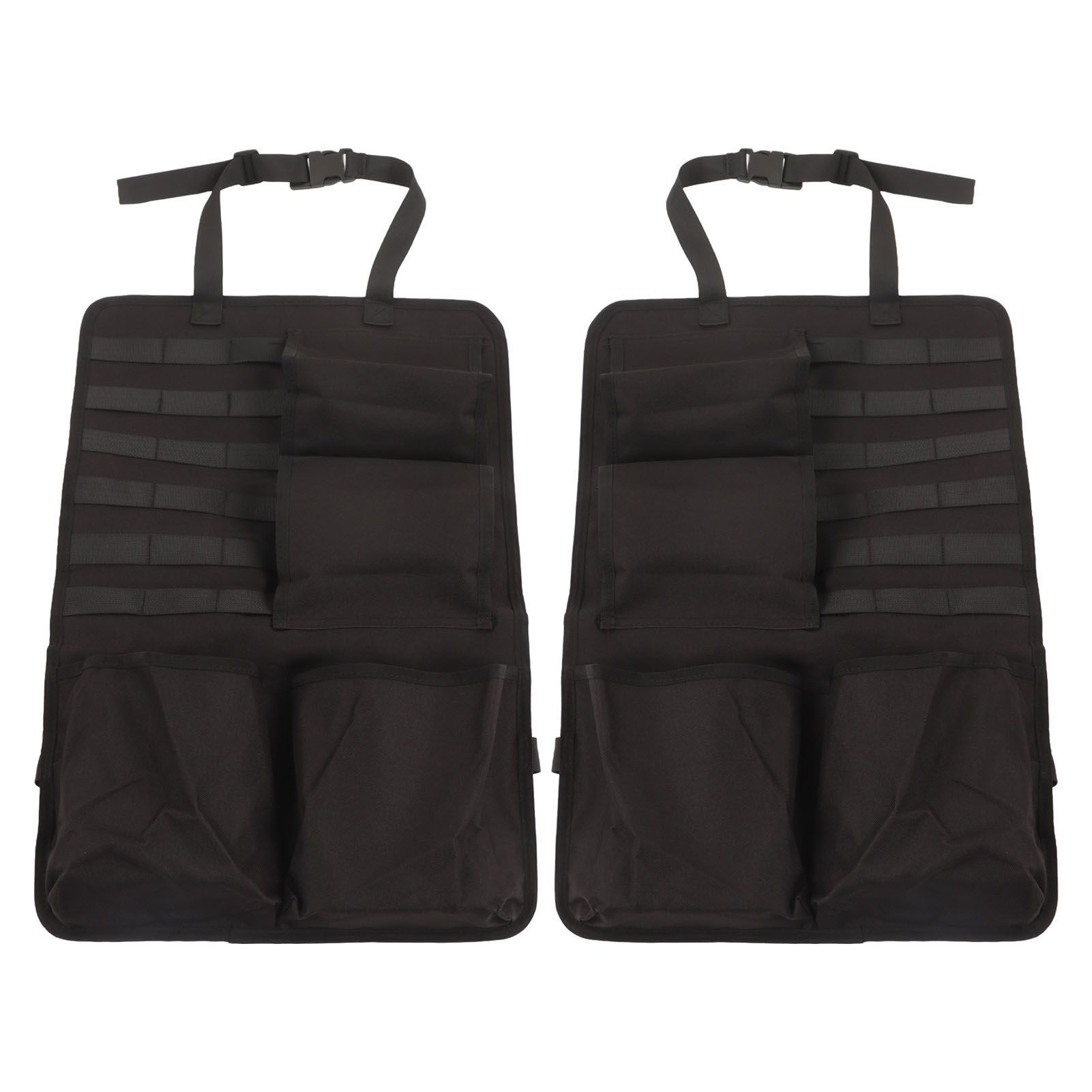 2PCS Auto Seat Organizer Oxford Cloth Waterproof Easy Cleaning Odor Free view 4