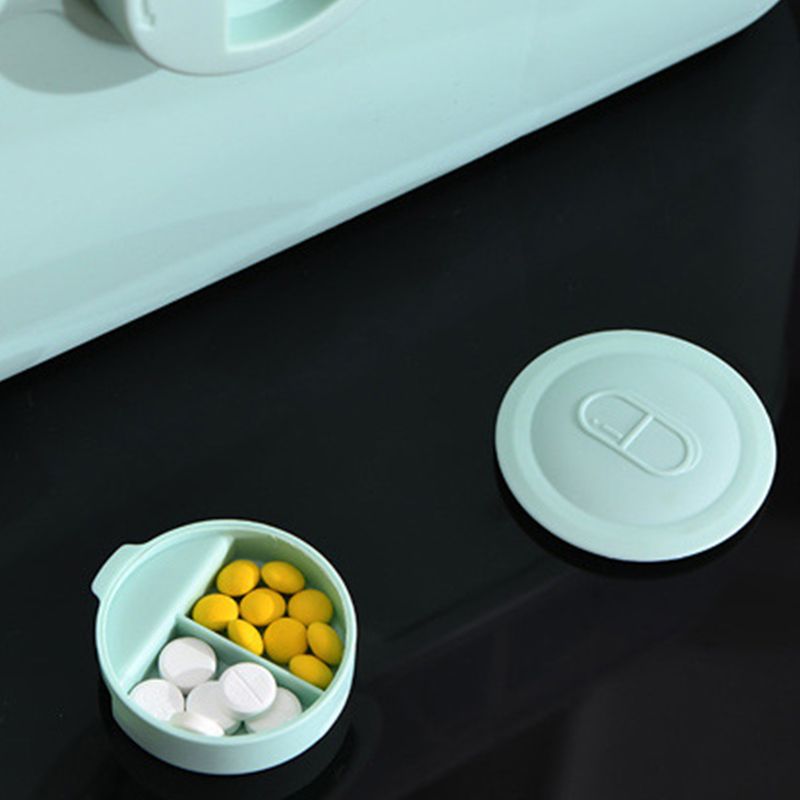 Medicine Storage Box Plastic Multi Layer Large Capacity Medicine Cabinet for view 3