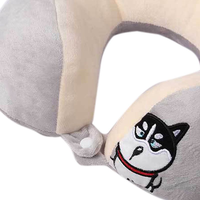 U Shaped Neck Pillow Portable Cute Head Pillow for Office Nap Travel Car view 3