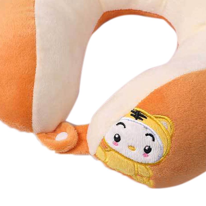 U Shaped Neck Pillow Portable Cute Head Pillow for Office Nap Travel Car view 3