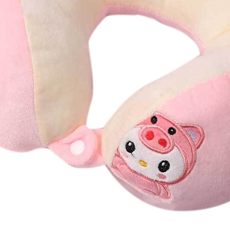 U Shaped Neck Pillow Portable Cute Head Pillow for Office Nap Travel Car view 3