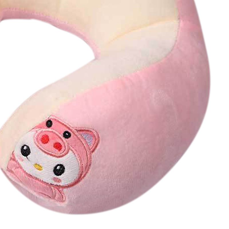 U Shaped Neck Pillow Portable Cute Head Pillow for Office Nap Travel Car view 4