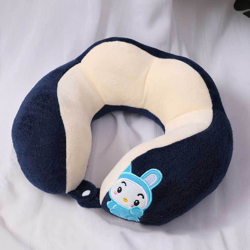 U Shaped Neck Pillow Portable Cute Head Pillow for Office Nap Travel Car view 5