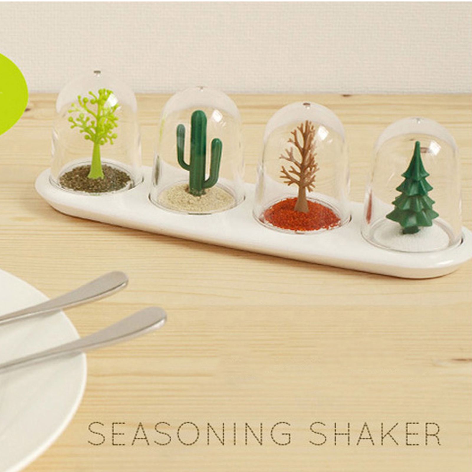 4pcs Seasoning Storage Container Innovative Cute Design Seasoning Shaker view 4
