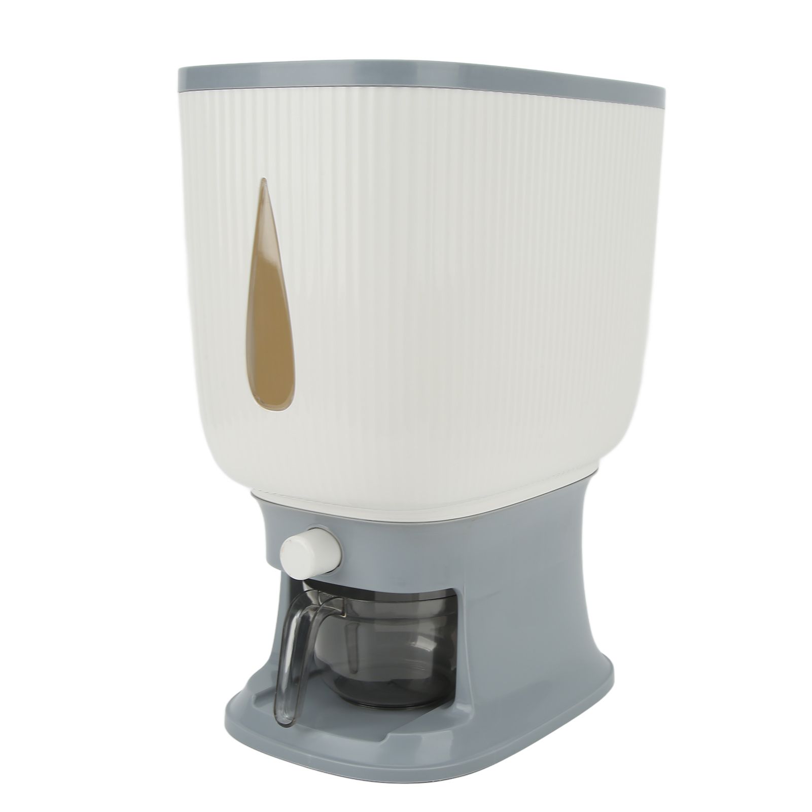Household Rice Dispenser Large Capacity Automatic Rebound Food Grain Storage view 8
