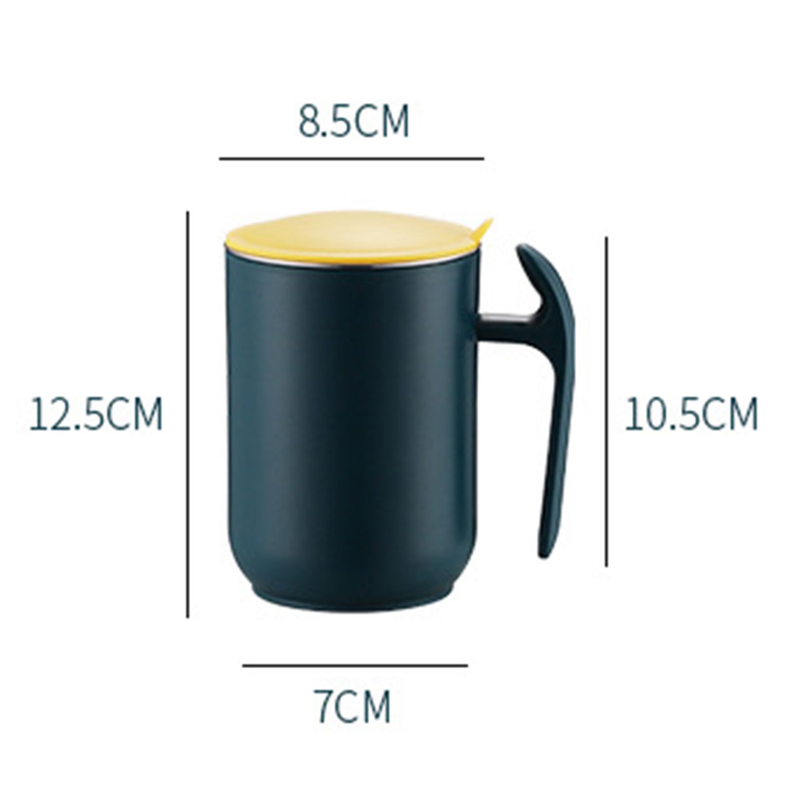550ml Stainless Steel Double Walled Mugs Leakproof Prevent Scalding Frosted view 2