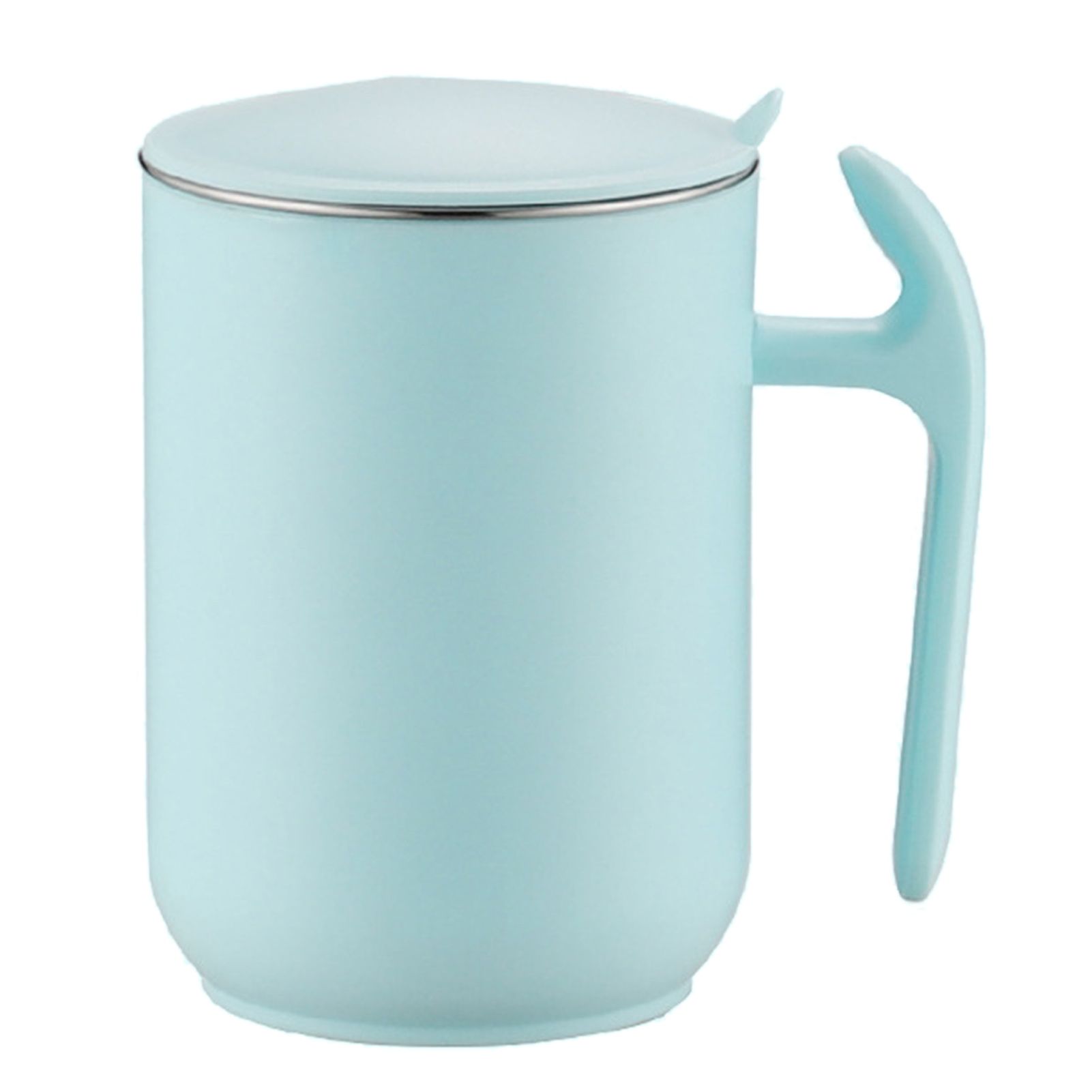 550ml Stainless Steel Double Walled Mugs Leakproof Prevent Scalding Frosted