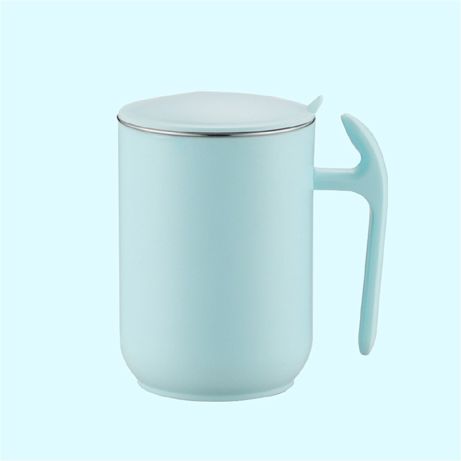 550ml Stainless Steel Double Walled Mugs Leakproof Prevent Scalding Frosted view 5