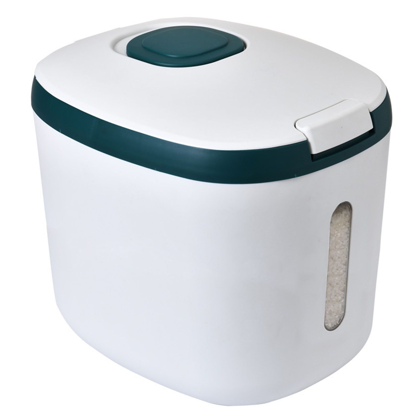 Rice Barrel Storage Box House Sealing Strong Bearing Plastic Flour Tank Can