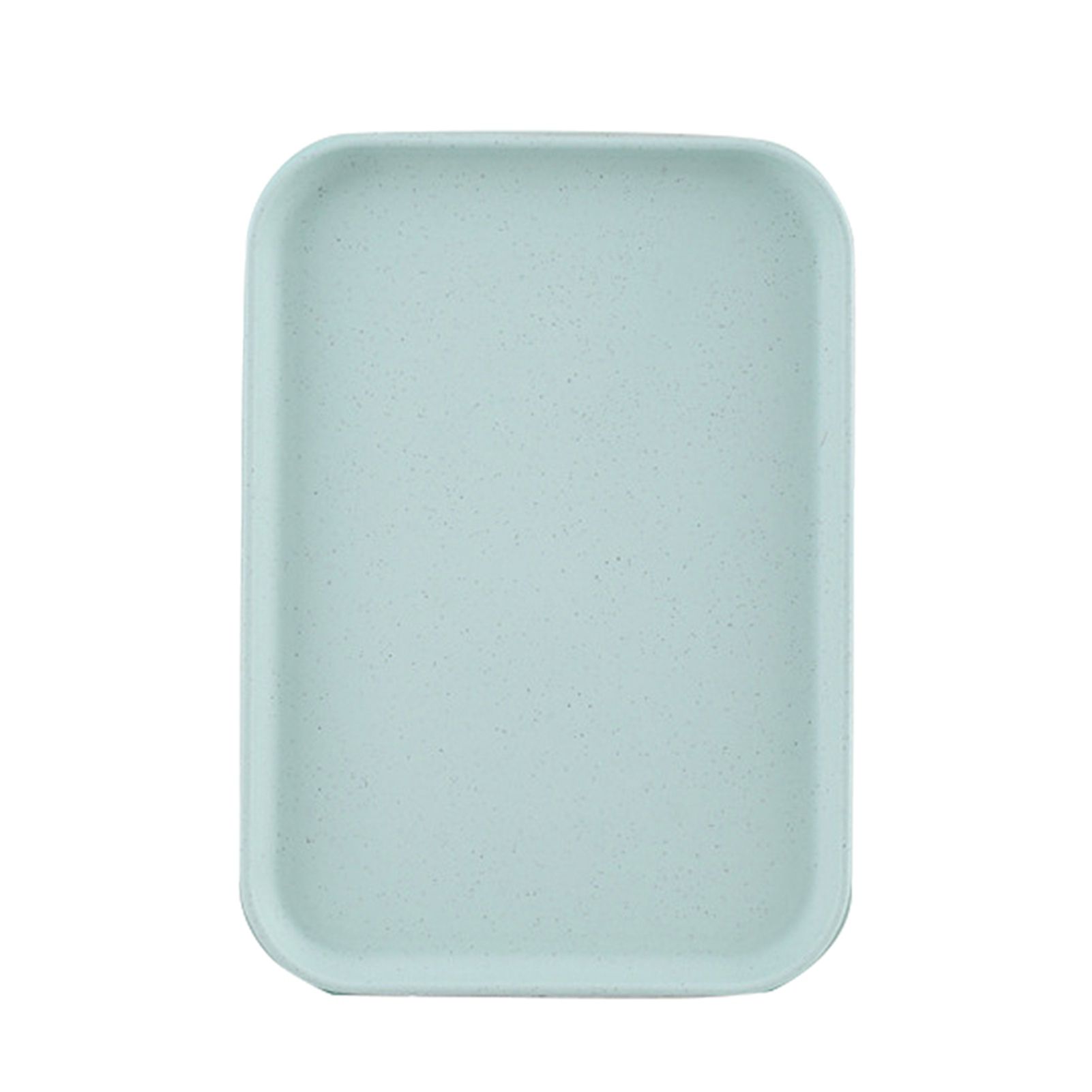 Kitchen Serving Tray Wheat Straw Rectangular Nordic Style Cupcake Fruit Snack