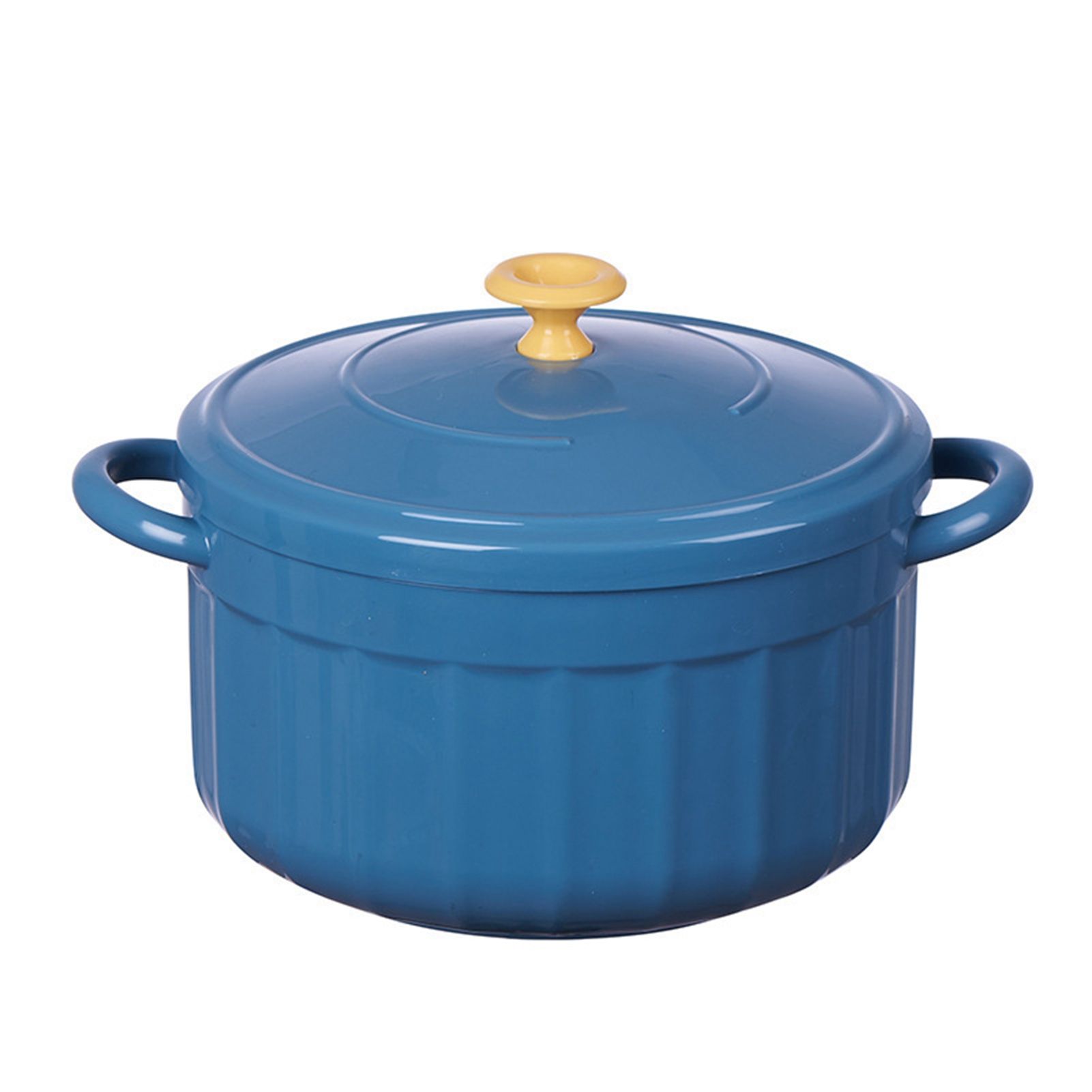 Noodles Bowl with Lid Binaural Noodles Bowl Home Dorm Student Covered Bowl