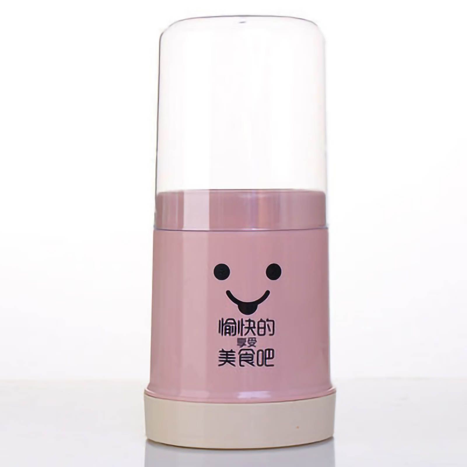 Cute Chopstick Holder Storage with Dustproof Lid Eco Friendly Plastic Utensil