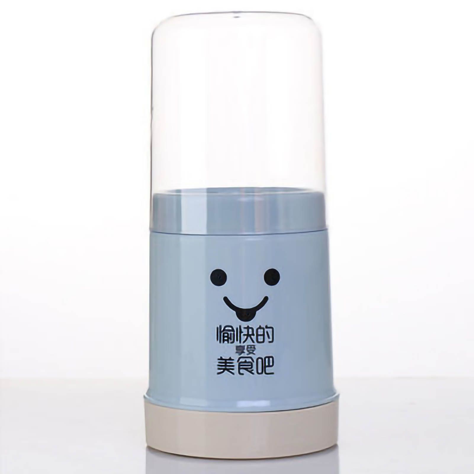 Cute Chopstick Holder Storage with Dustproof Lid Eco Friendly Plastic Utensil